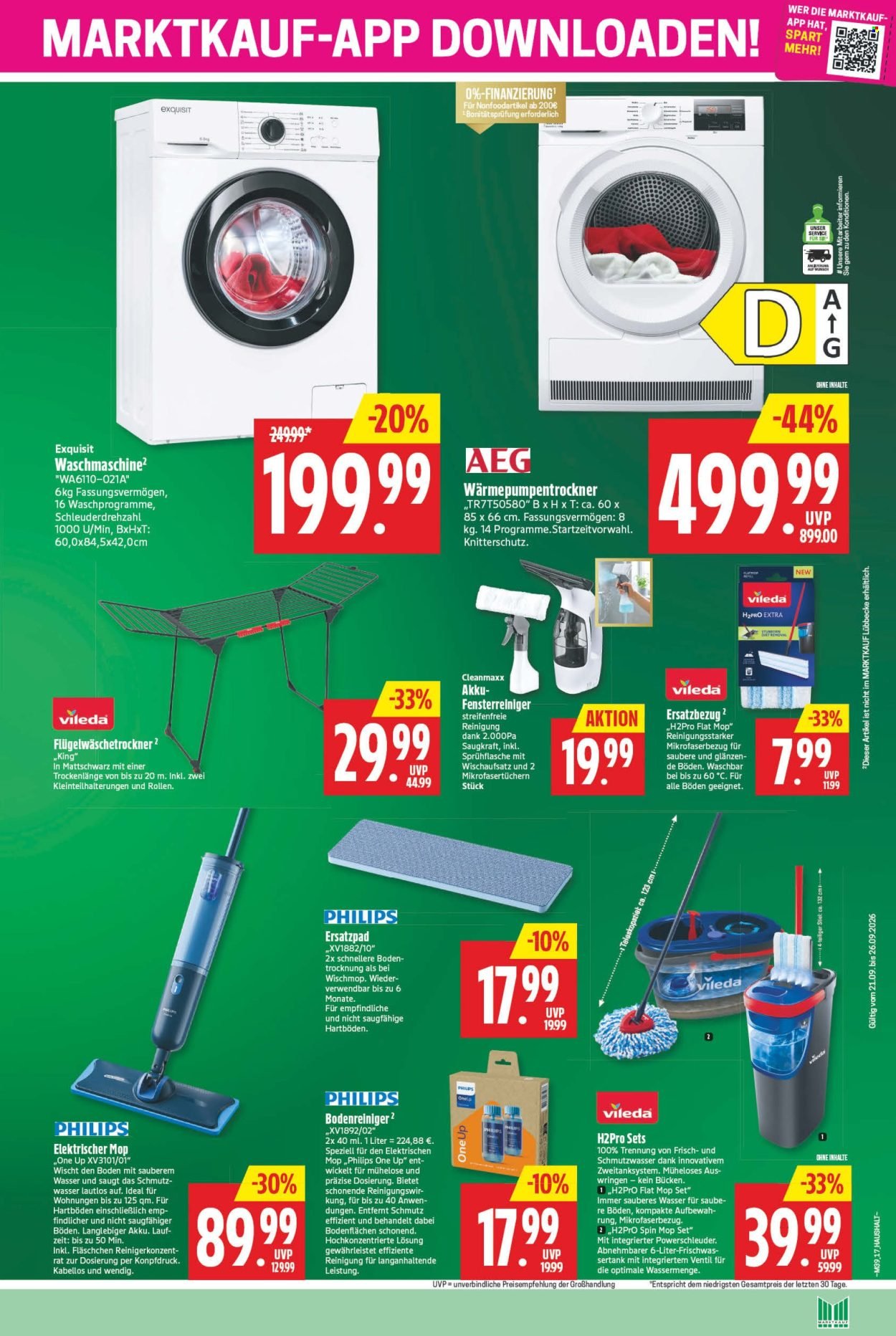 MARKTKAUF Prospekt - Ab Montag 21.09.2026