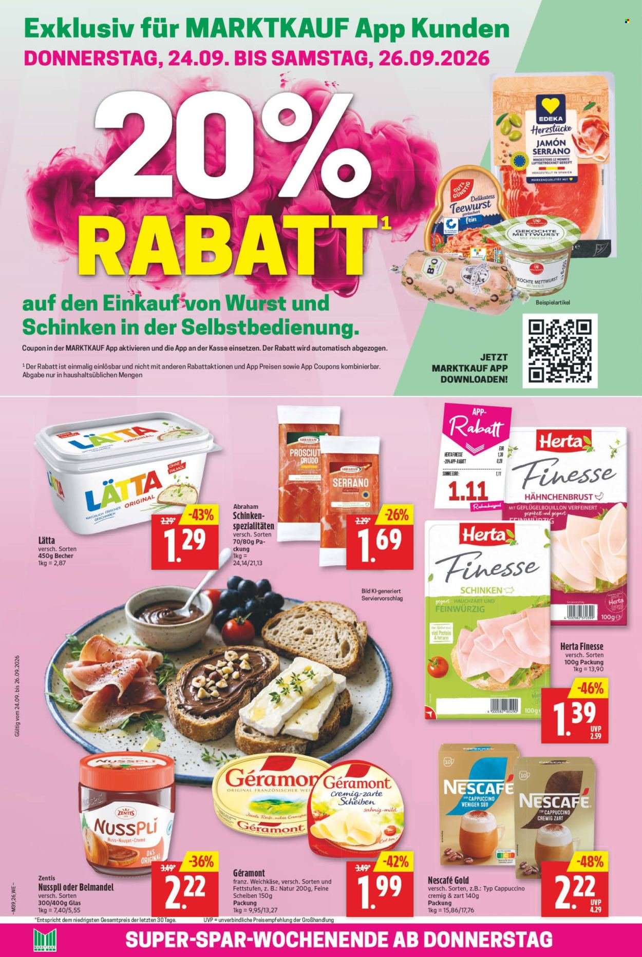 MARKTKAUF Prospekt - Ab Montag 21.09.2026