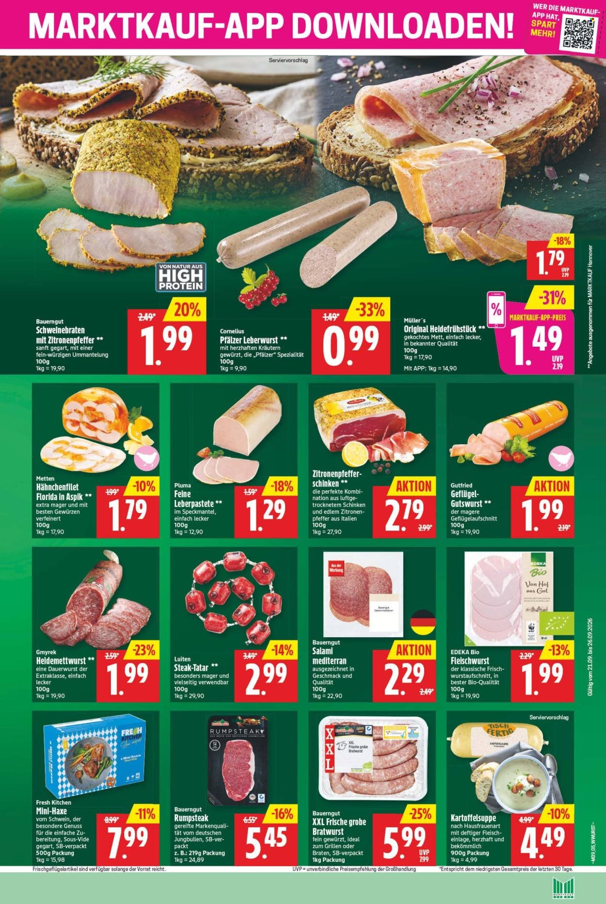 MARKTKAUF Prospekt - Ab Montag 21.09.2026