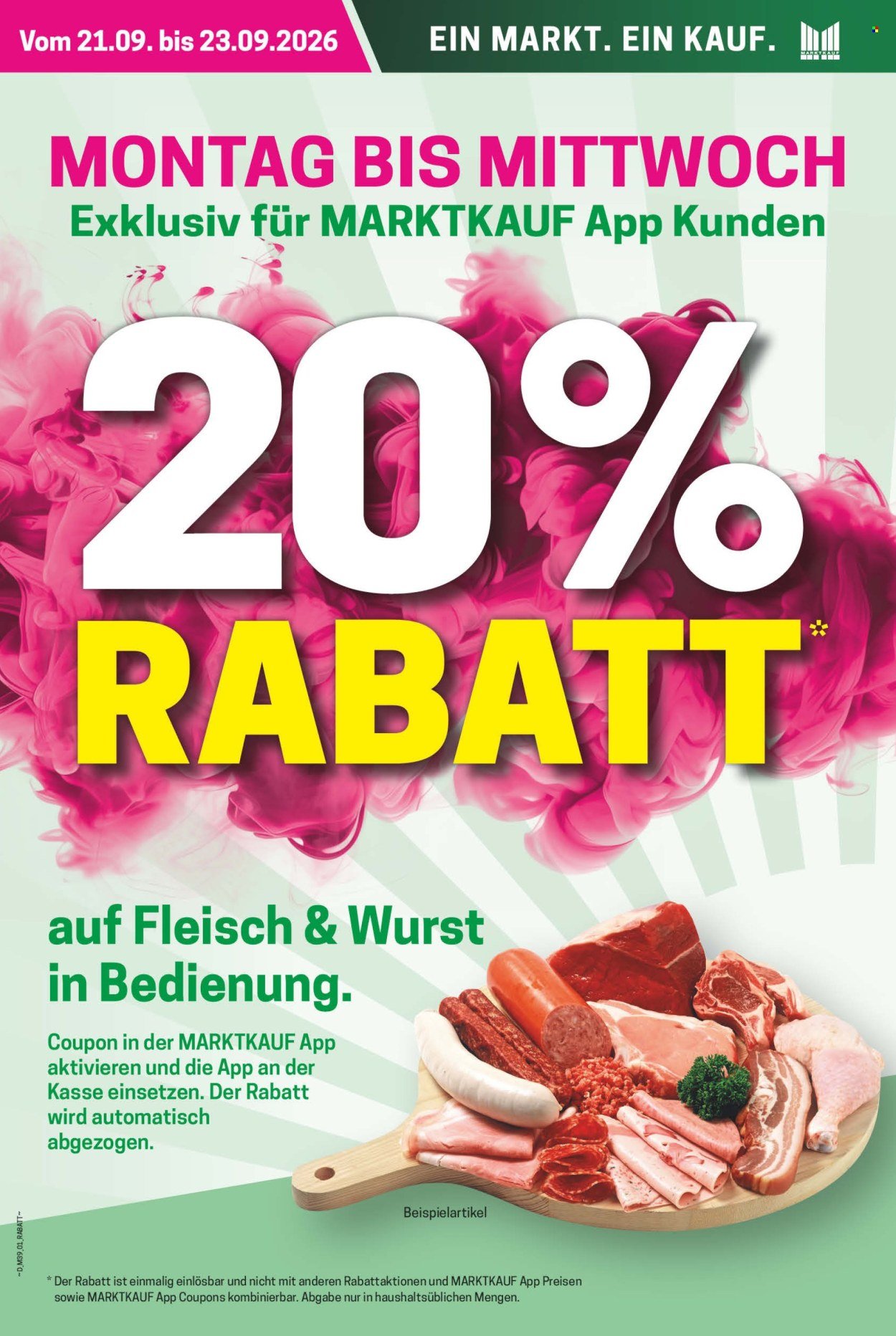 MARKTKAUF Prospekt - Ab Montag 21.09.2026