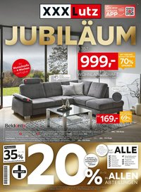 XXXLUTZ Prospekt - Jubiläum