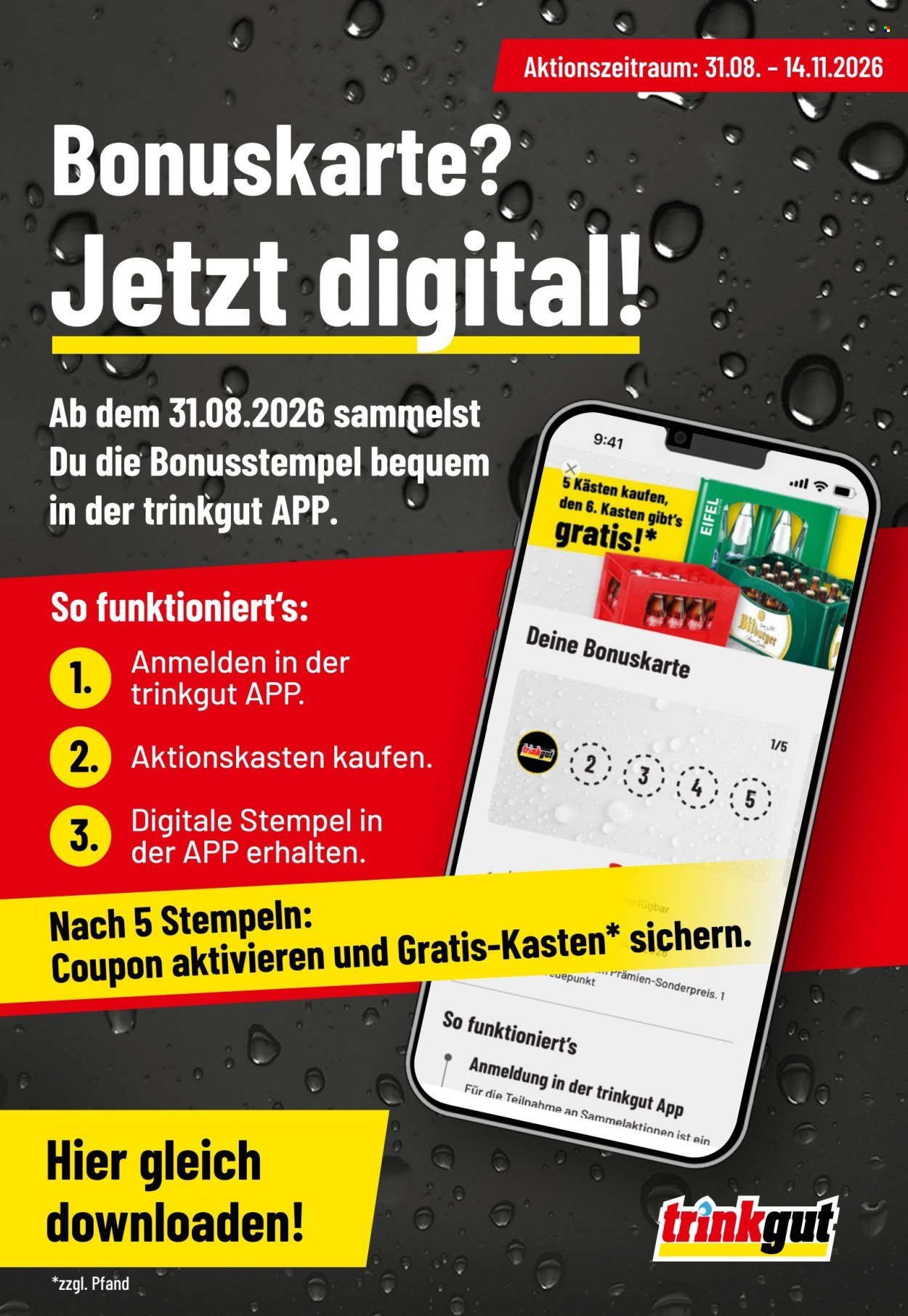 TRINKGUT Prospekt - Ab Montag 24.08.2026