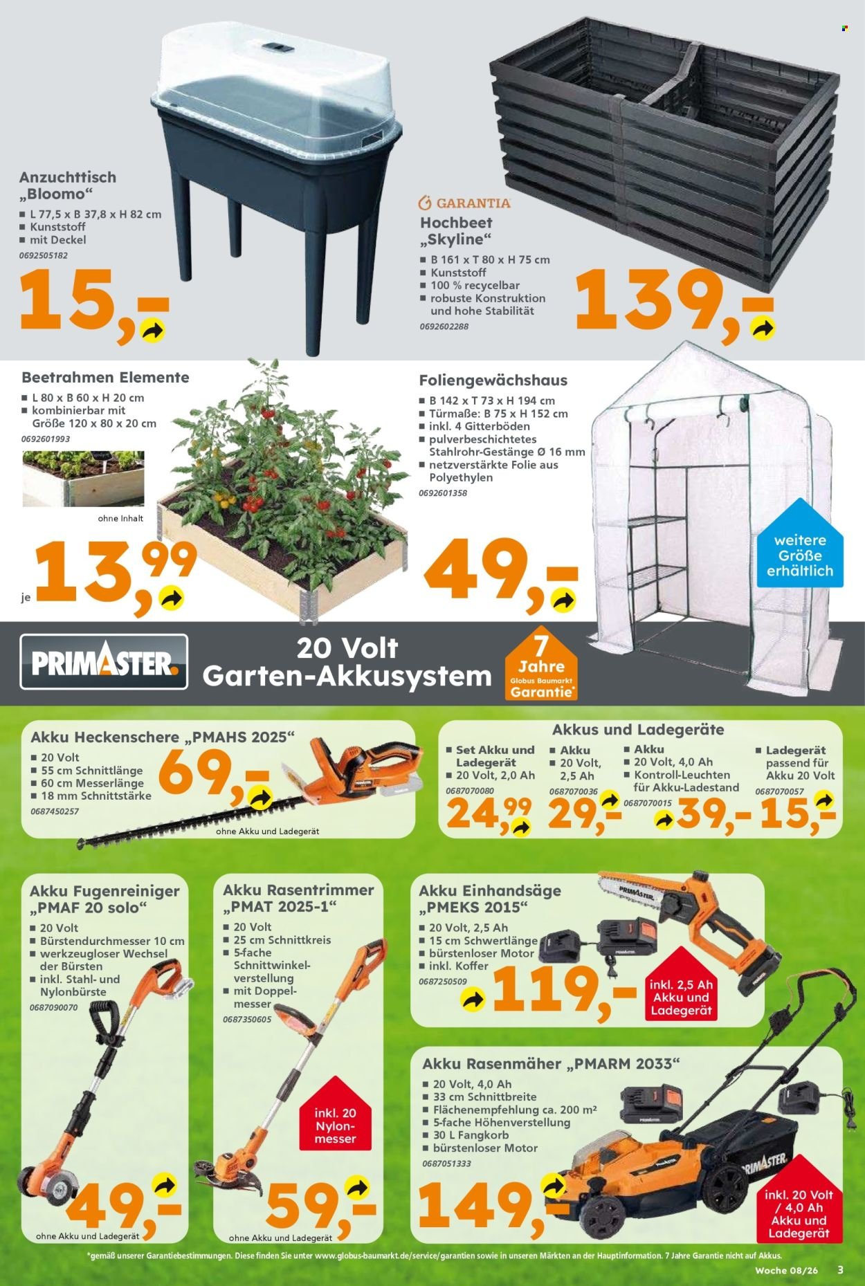 GLOBUS BAUMARKT Prospekt - Ab Montag 16.02.2026
