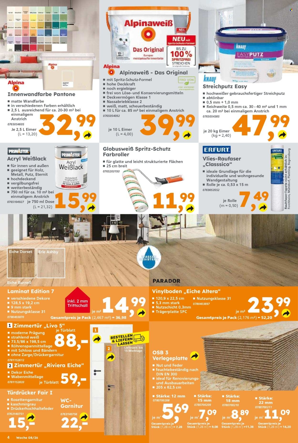 GLOBUS BAUMARKT Prospekt - Ab Montag 16.02.2026