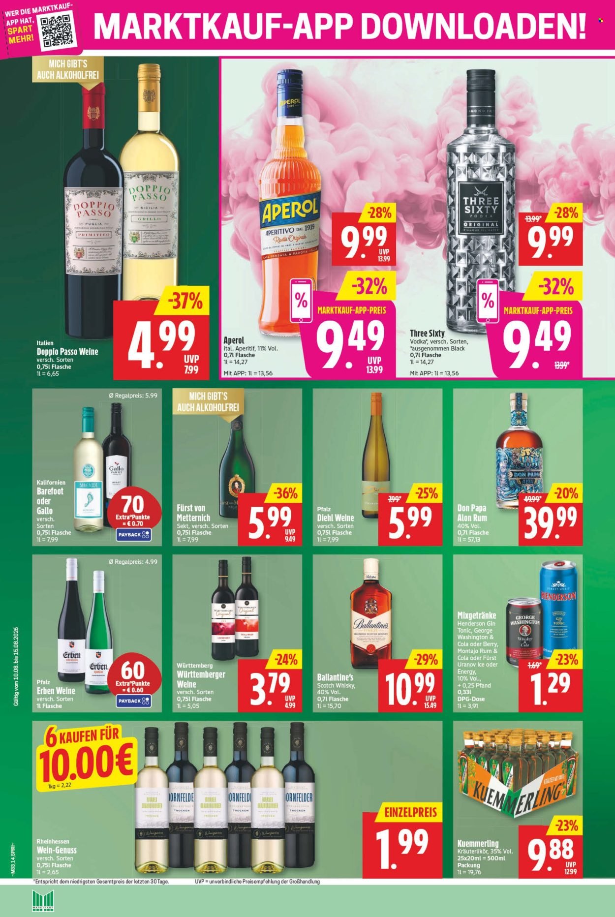 MARKTKAUF Prospekt - Ab Montag 10.08.2026