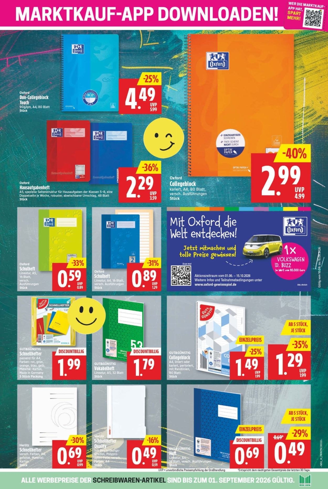 MARKTKAUF Prospekt - Ab Montag 10.08.2026