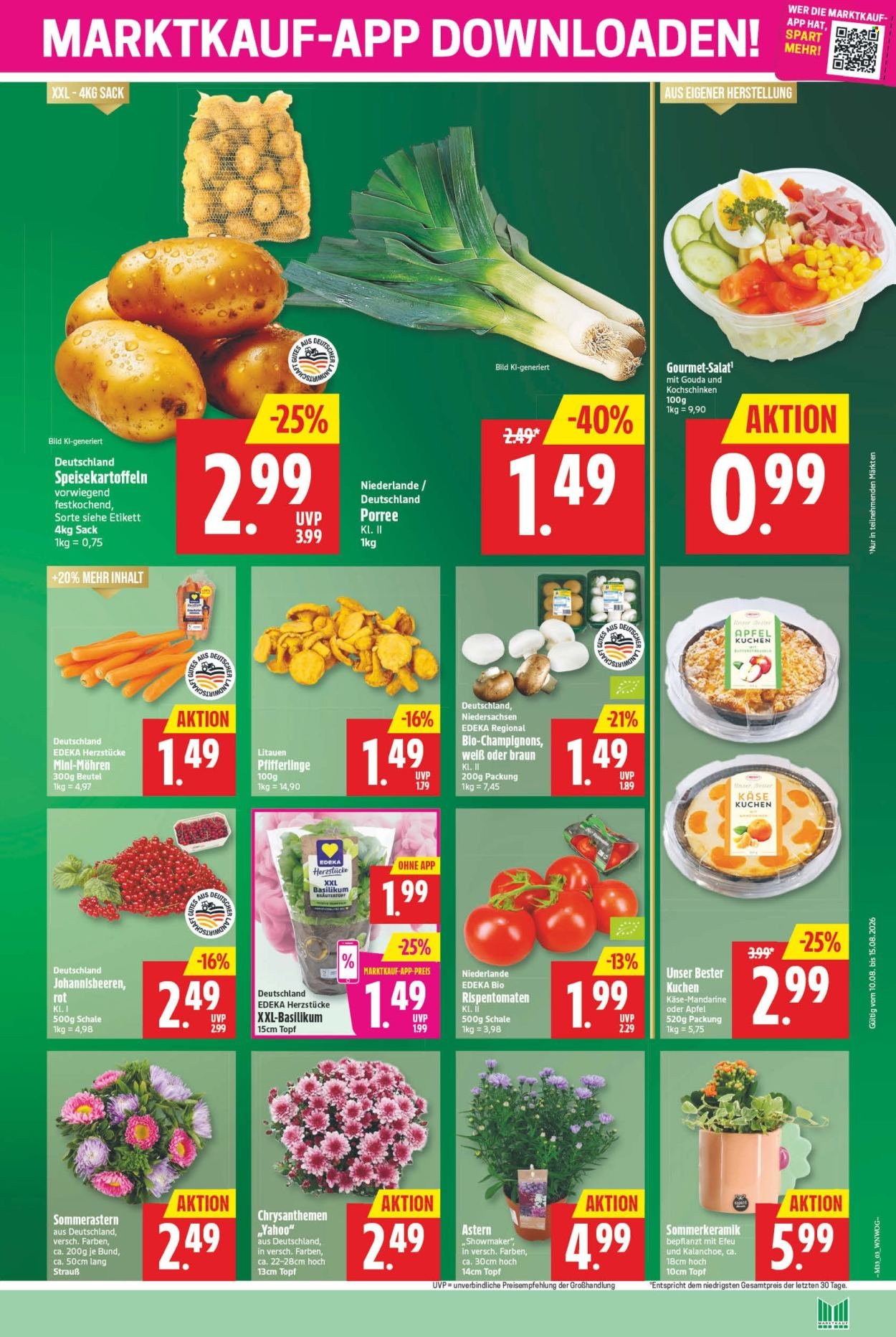 MARKTKAUF Prospekt - Ab Montag 10.08.2026