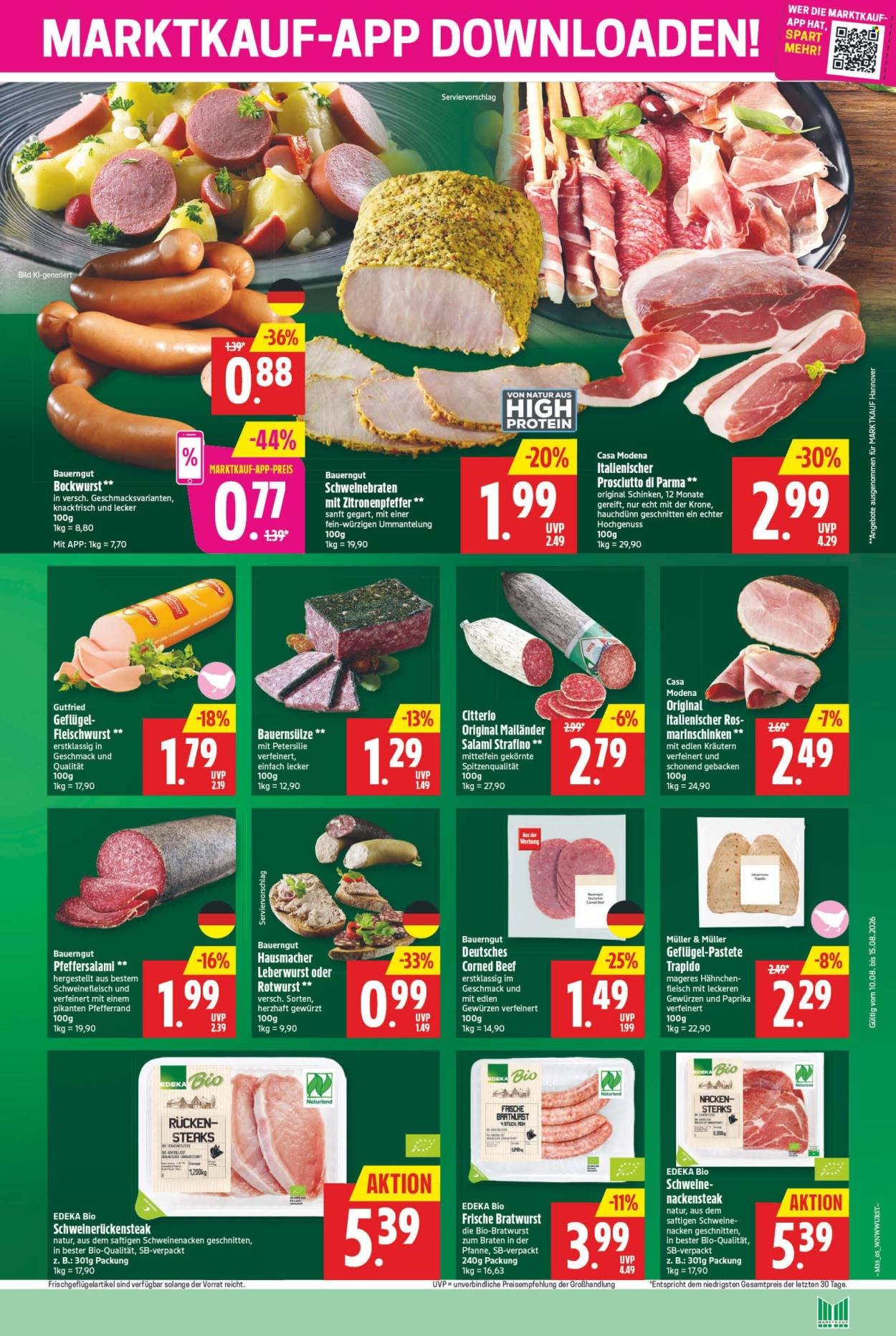 MARKTKAUF Prospekt - Ab Montag 10.08.2026