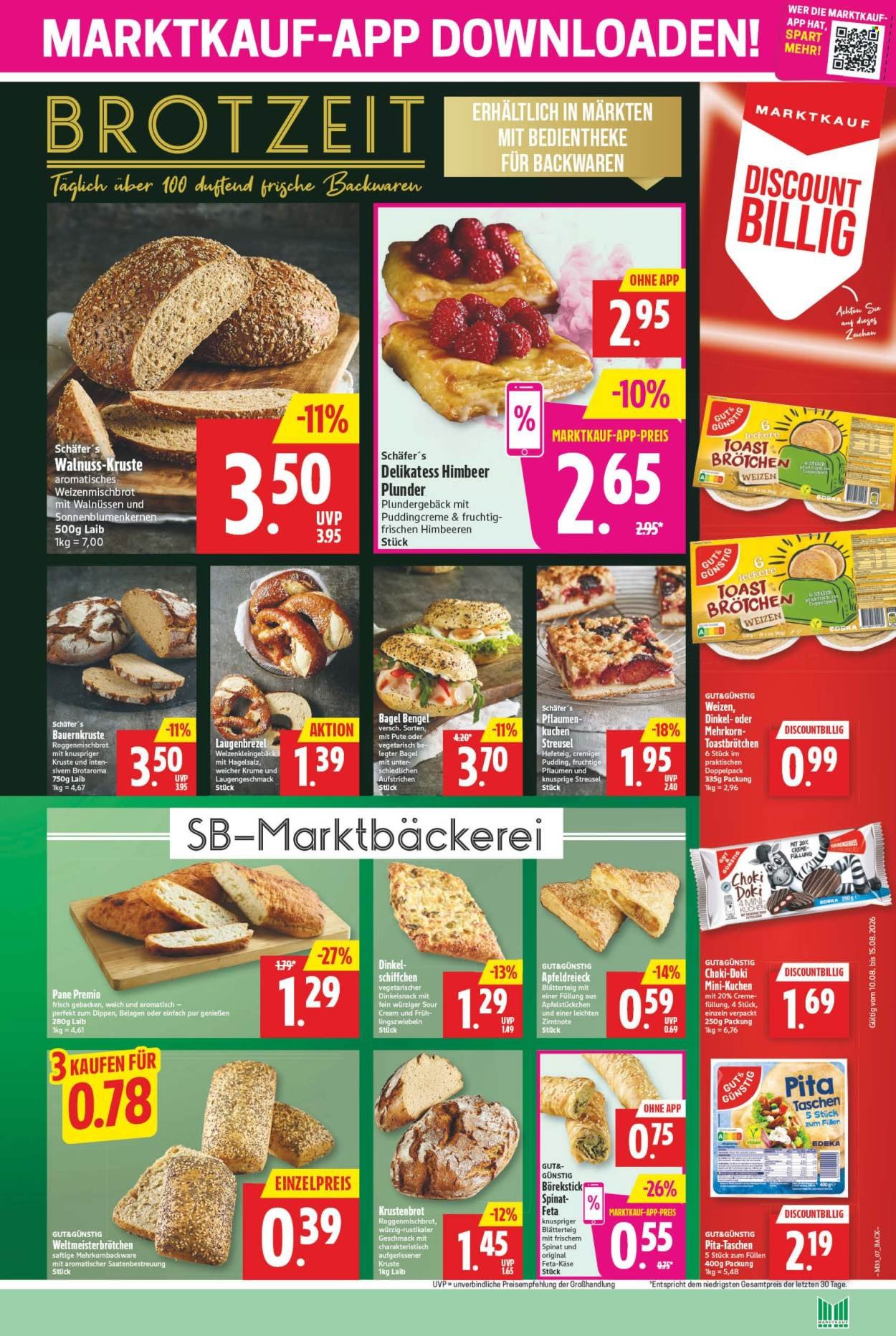 MARKTKAUF Prospekt - Ab Montag 10.08.2026