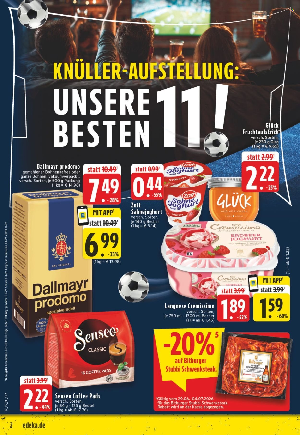 EDEKA Prospekt - Ab Montag 29.06.2026