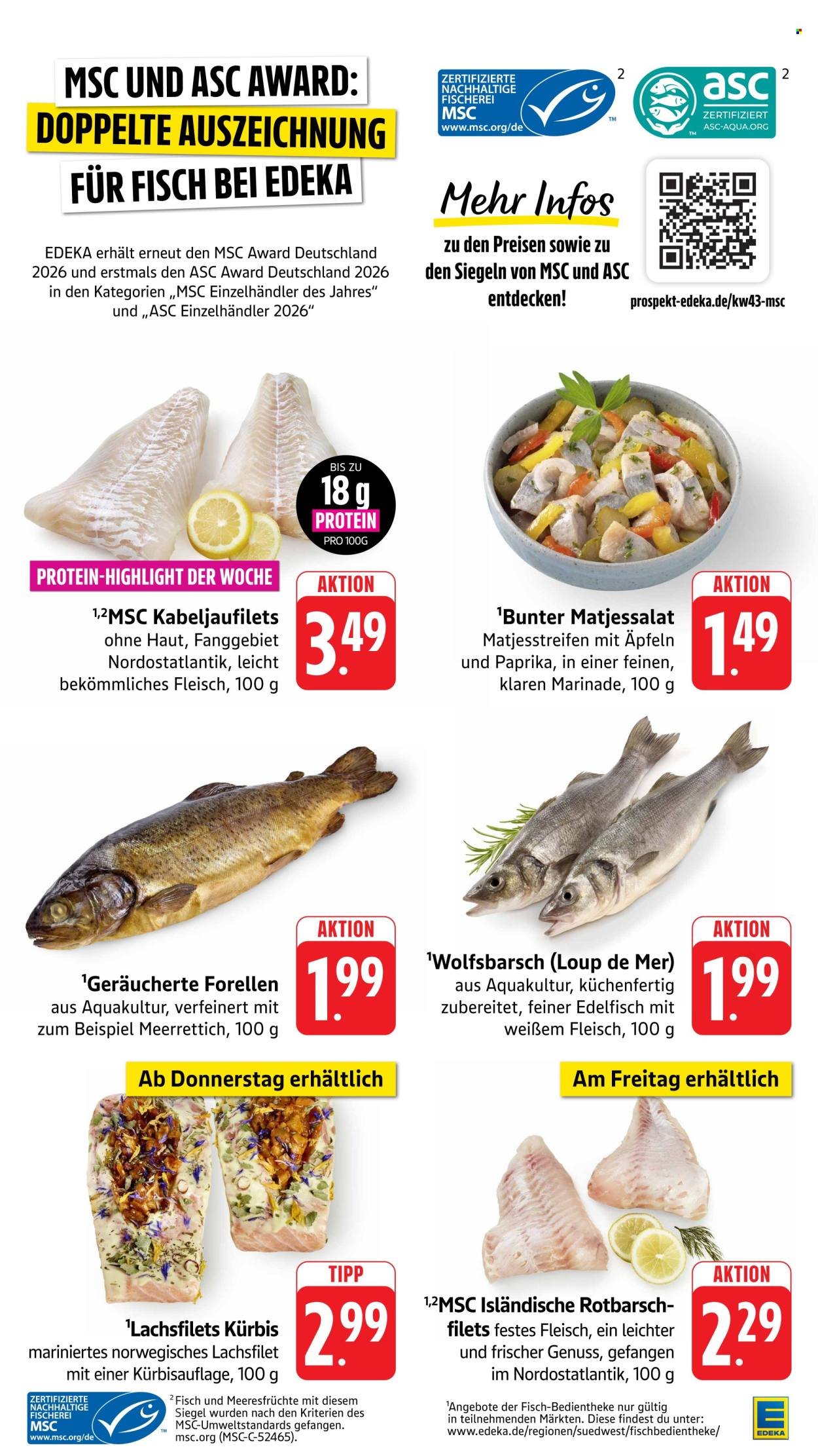 EDEKA Prospekt - Ab Montag 19.10.2026