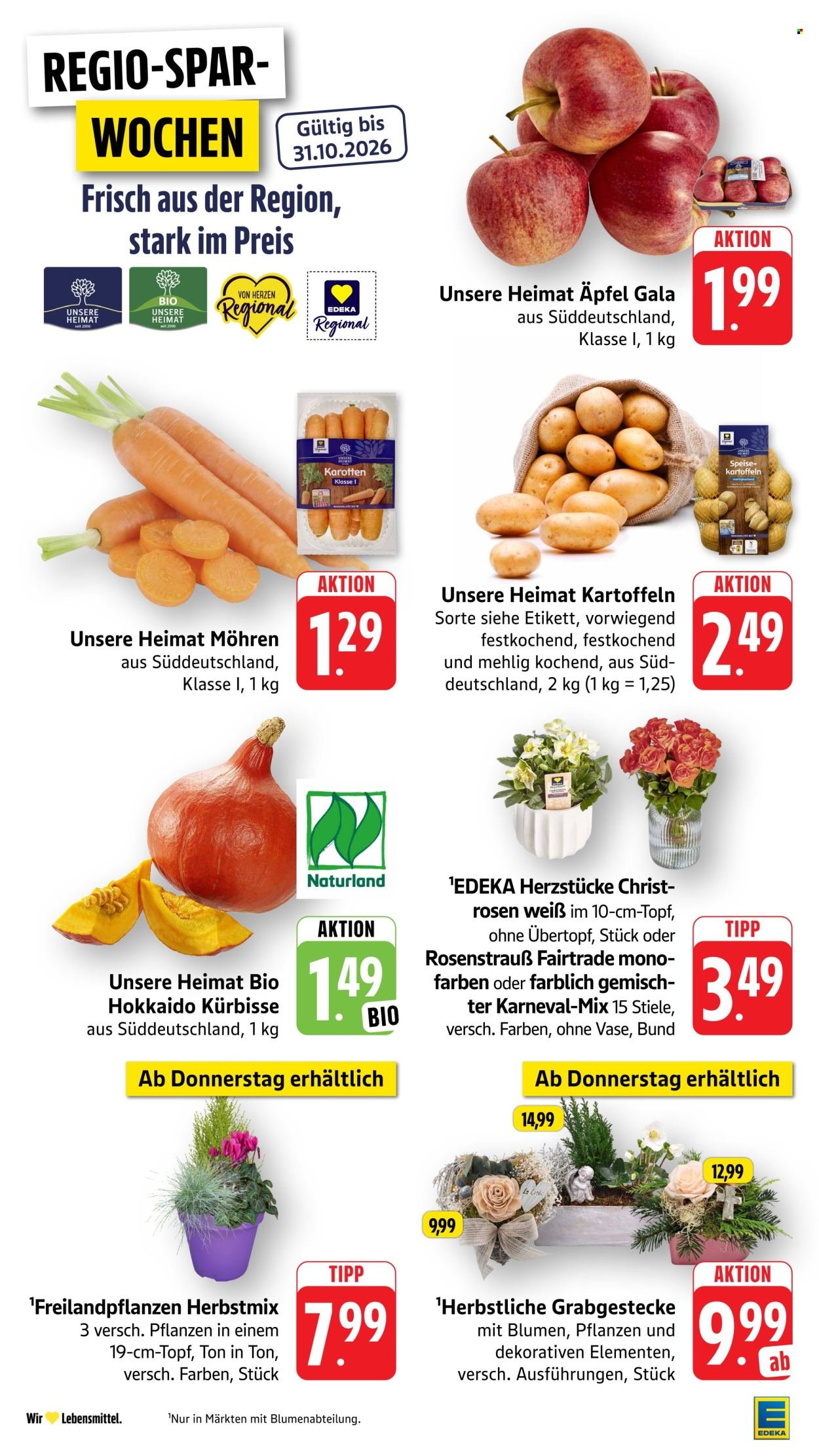 EDEKA Prospekt - Ab Montag 19.10.2026