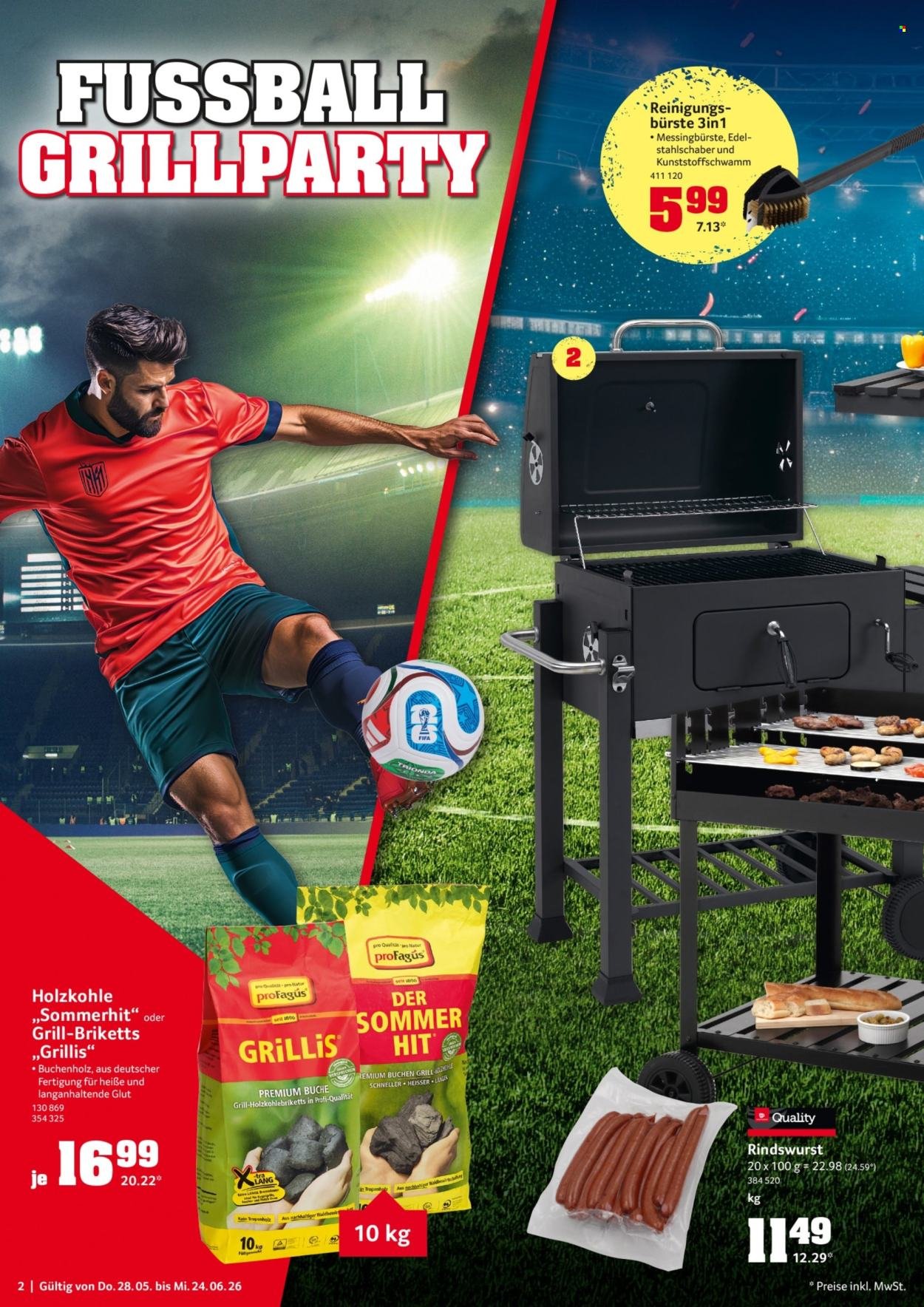 SELGROS Prospekt - Fussball Sommer