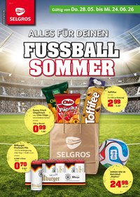 SELGROS Prospekt - Fussball Sommer