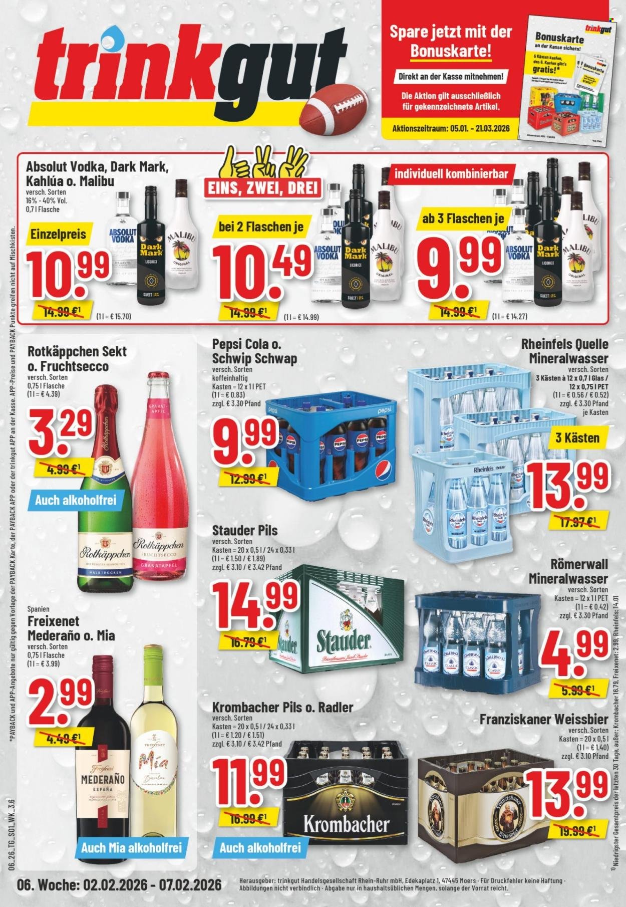 TRINKGUT Prospekt - Ab Montag 2.02.2026