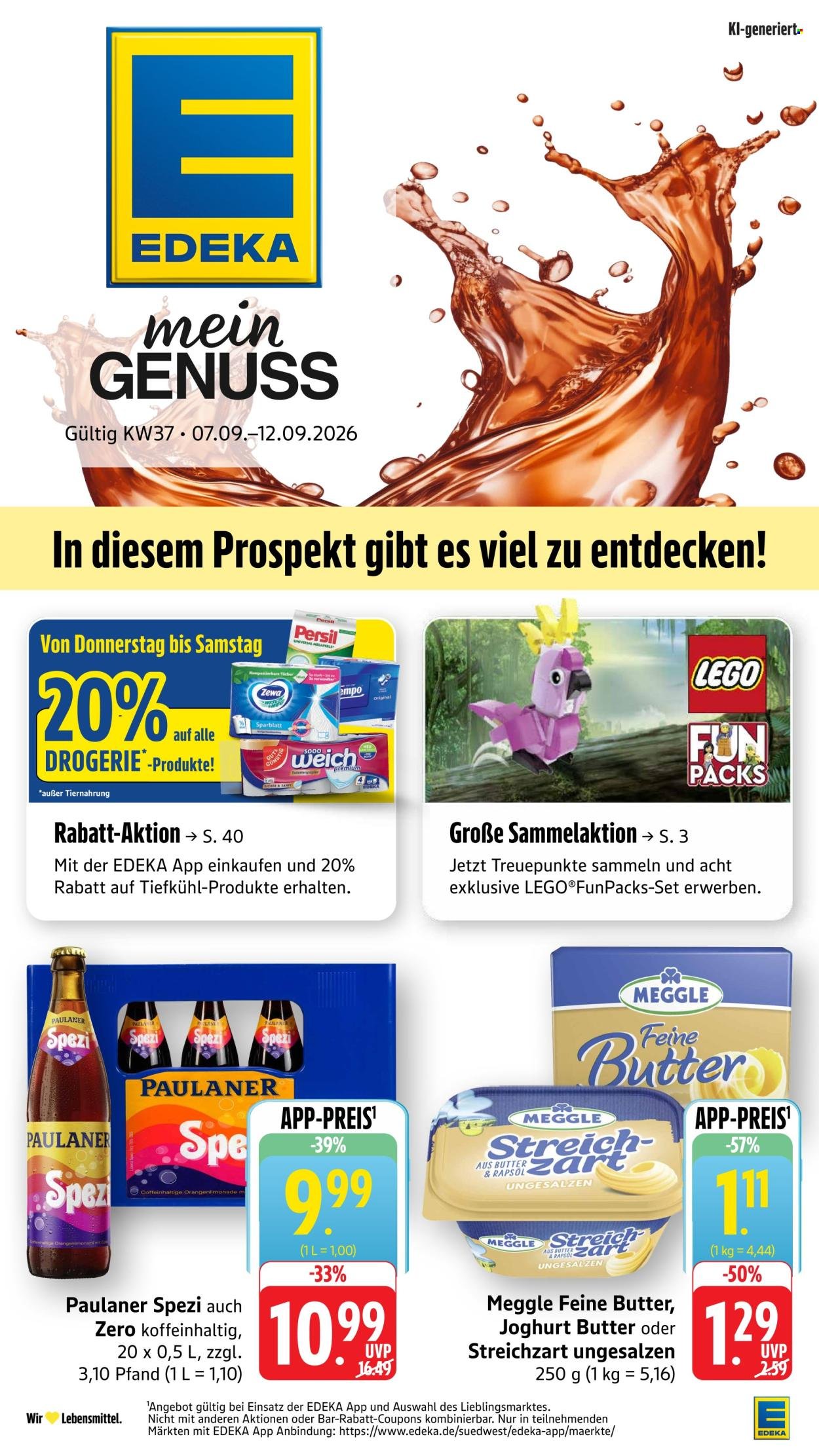EDEKA Prospekt - Ab Montag 7.09.2026