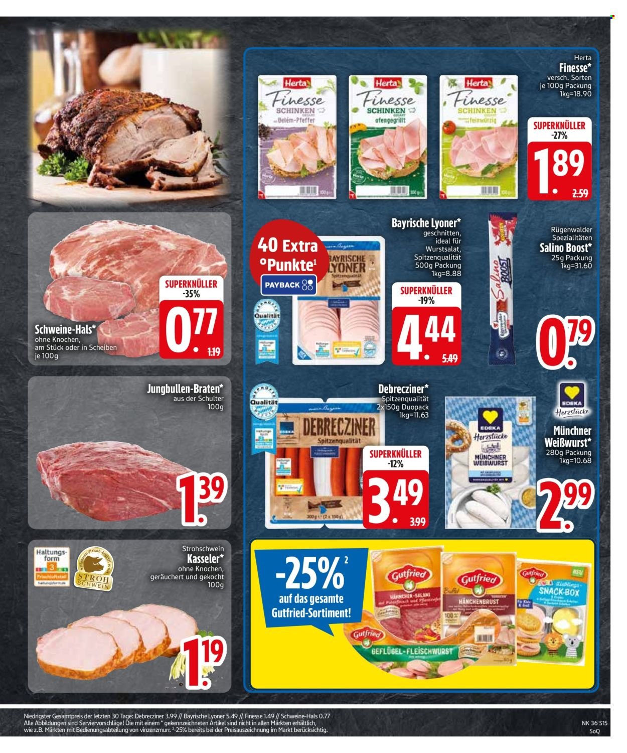 EDEKA Prospekt - Ab Montag 31.08.2026
