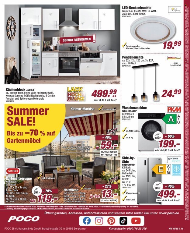 POCO Prospekt - Werbung KW 35/26