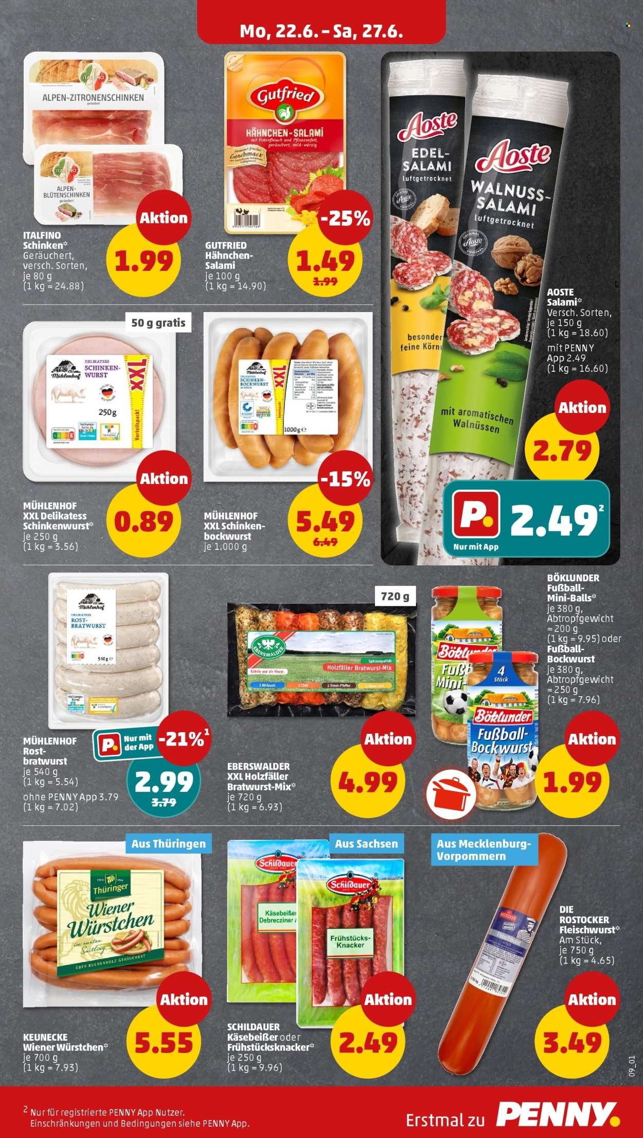 PENNY Prospekt - Ab Montag 22.06.2026