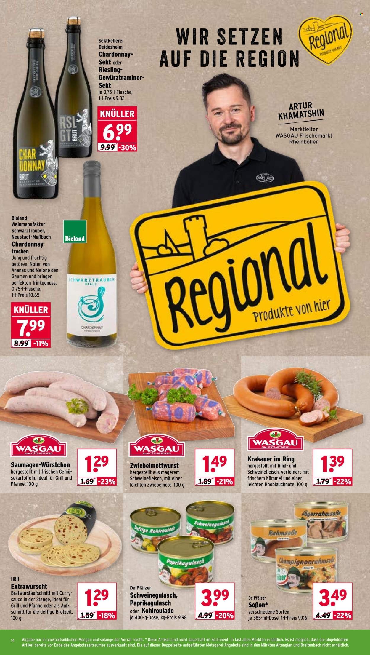 WASGAU Prospekt - Ab Montag 10.08.2026