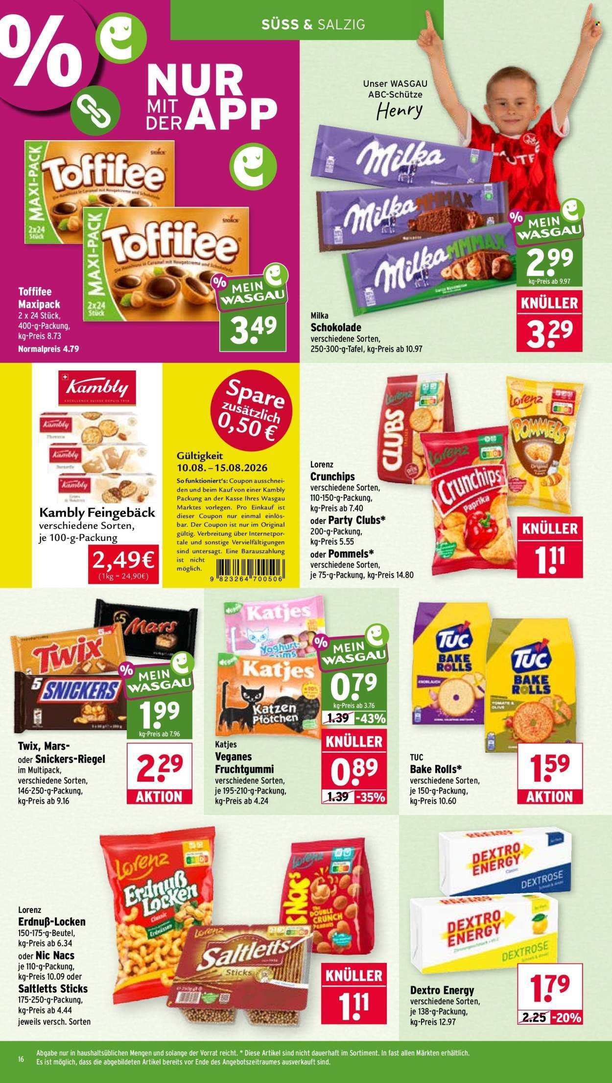 WASGAU Prospekt - Ab Montag 10.08.2026