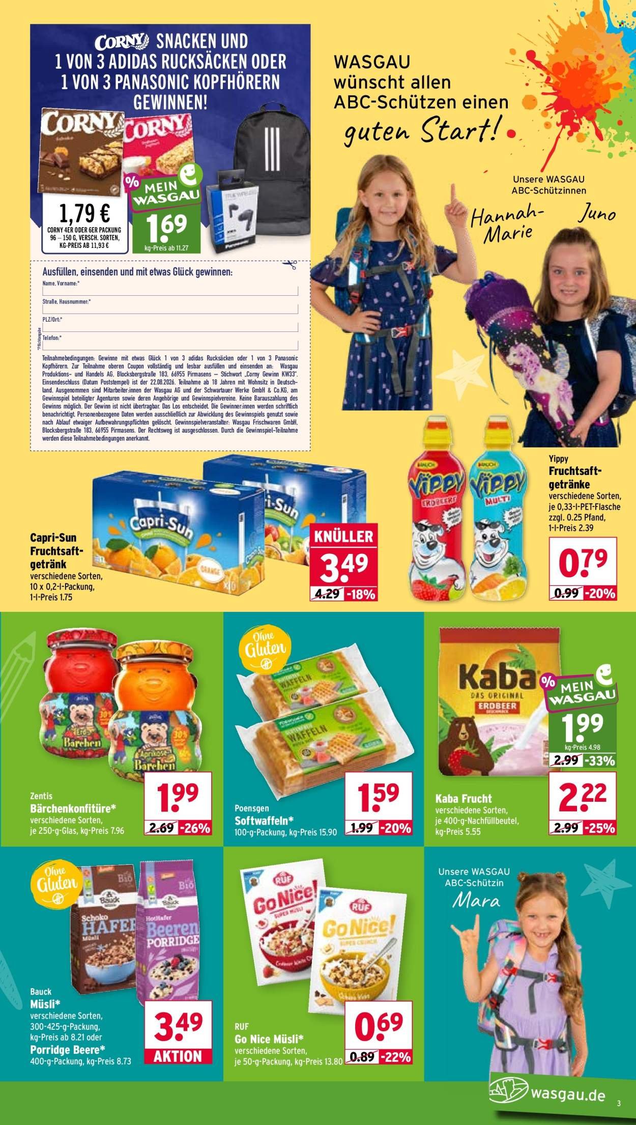 WASGAU Prospekt - Ab Montag 10.08.2026
