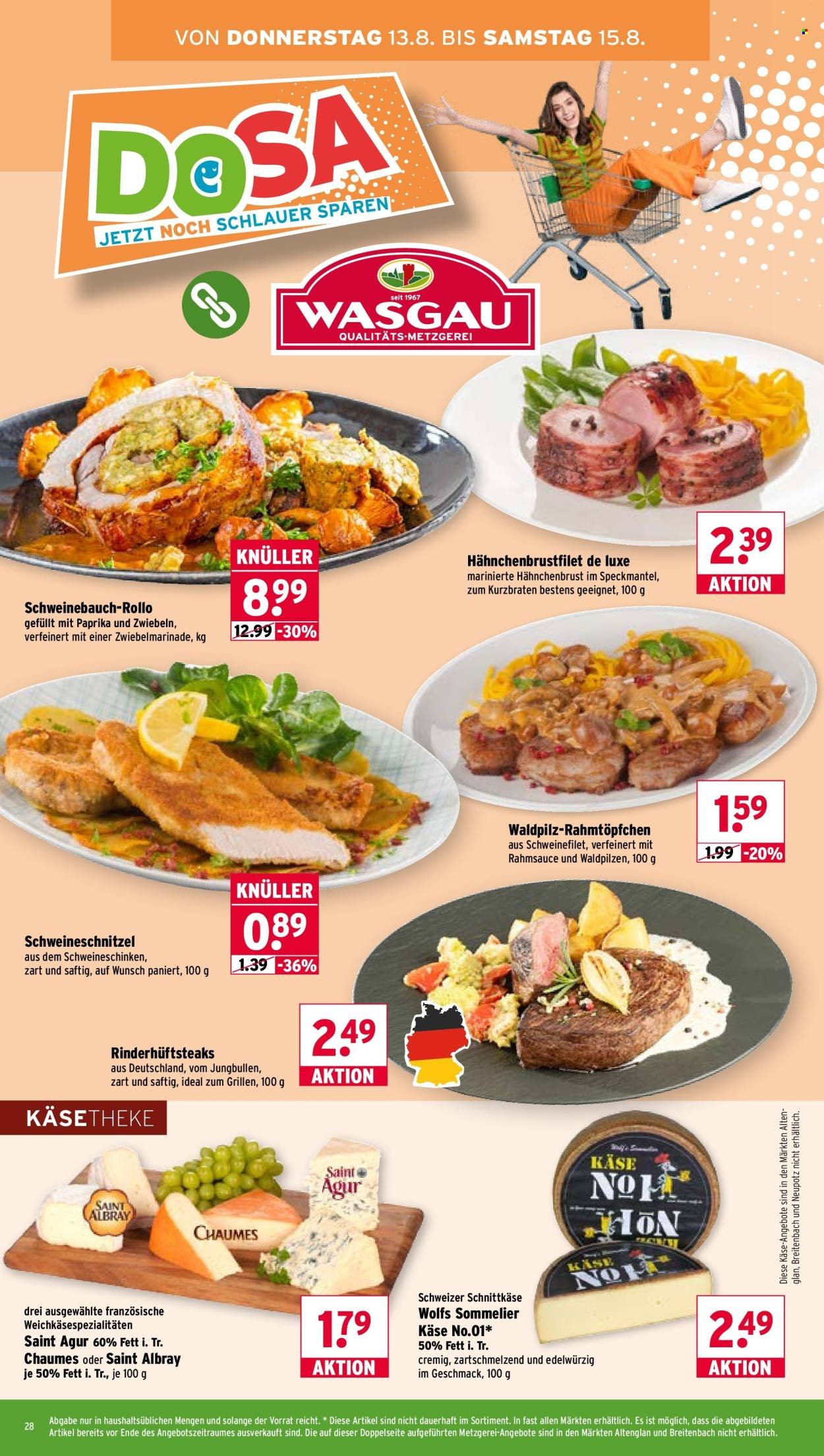 WASGAU Prospekt - Ab Montag 10.08.2026