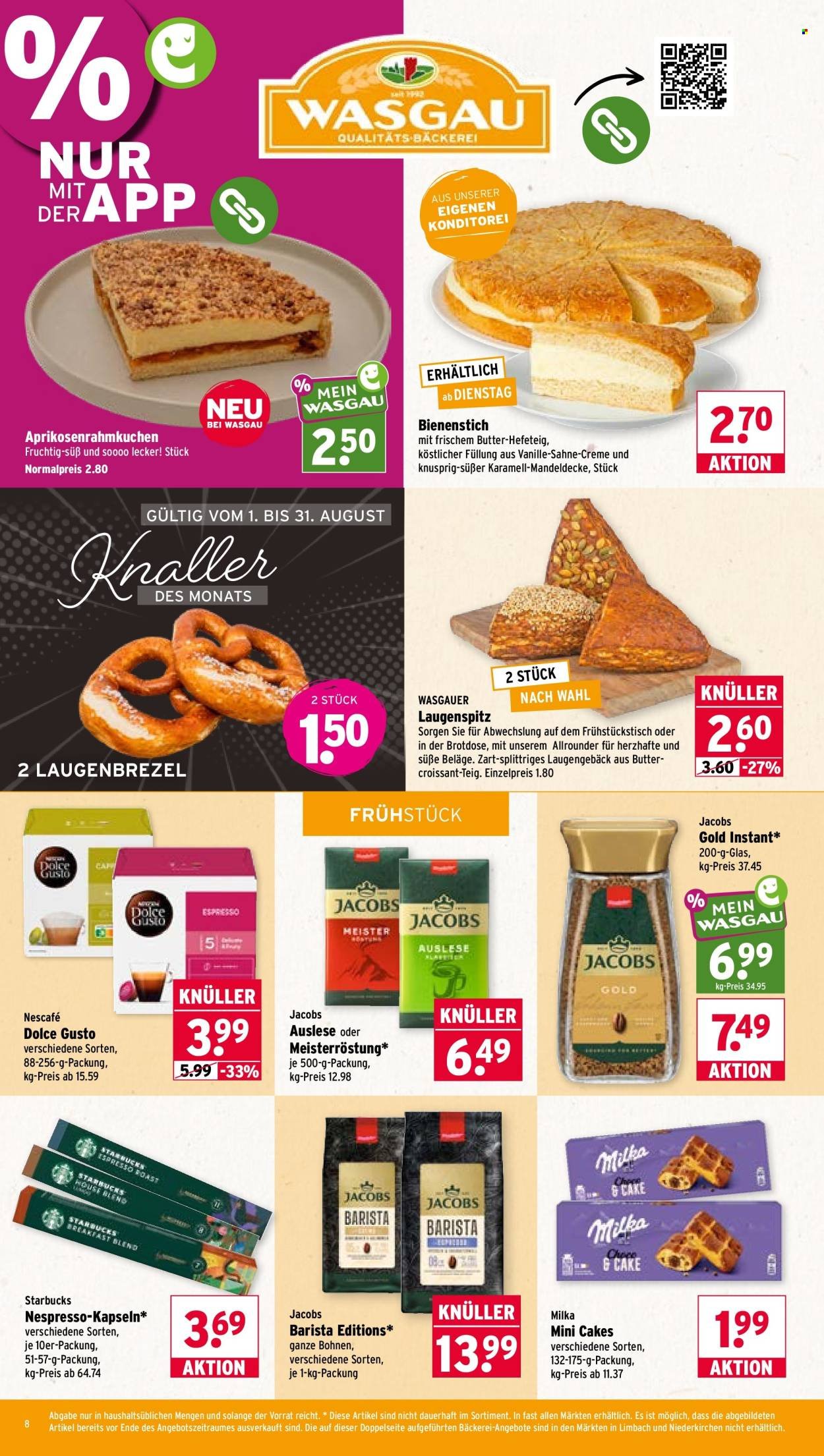 WASGAU Prospekt - Ab Montag 10.08.2026