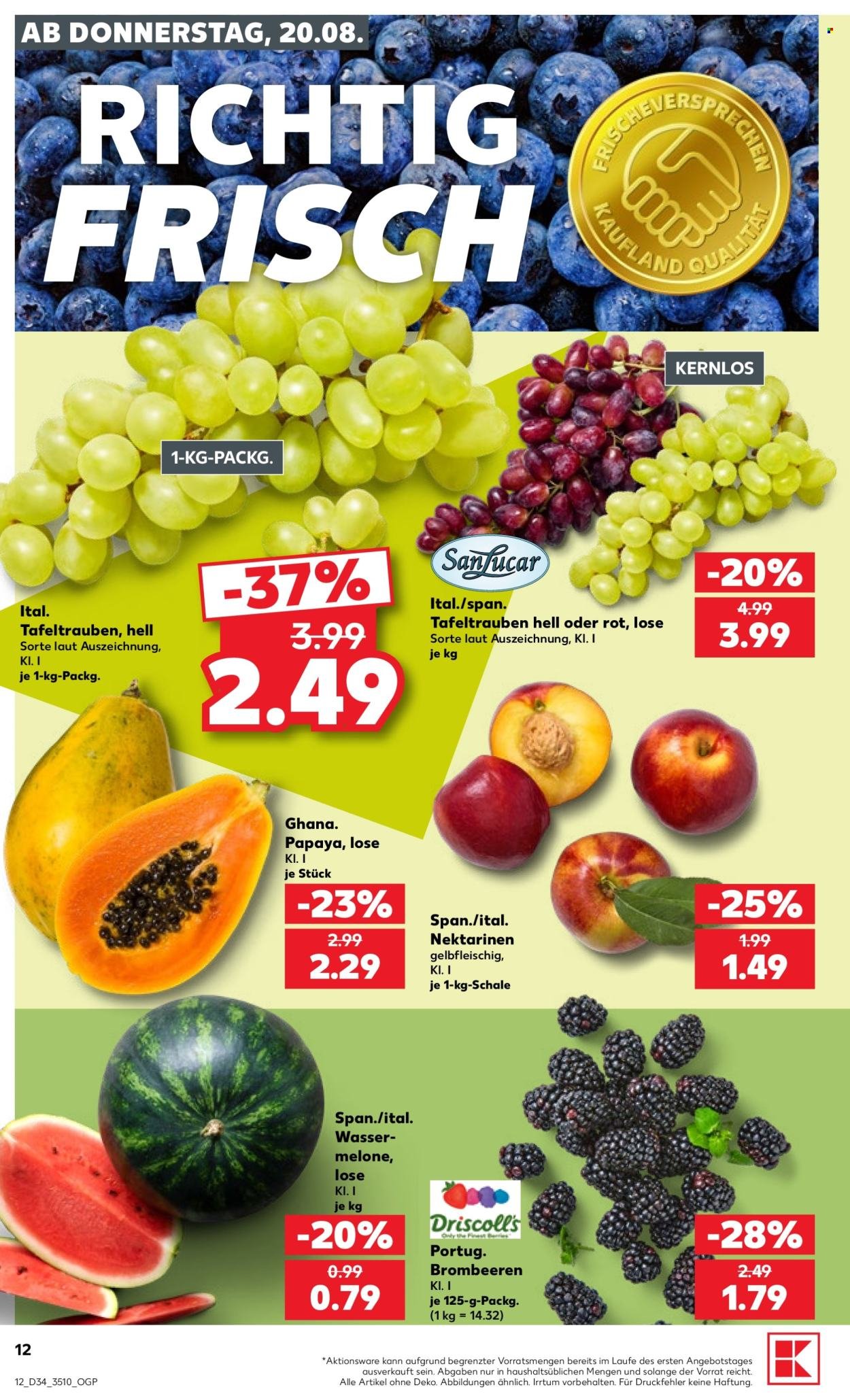 KAUFLAND Prospekt - Ab Donnerstag 20.08.2026