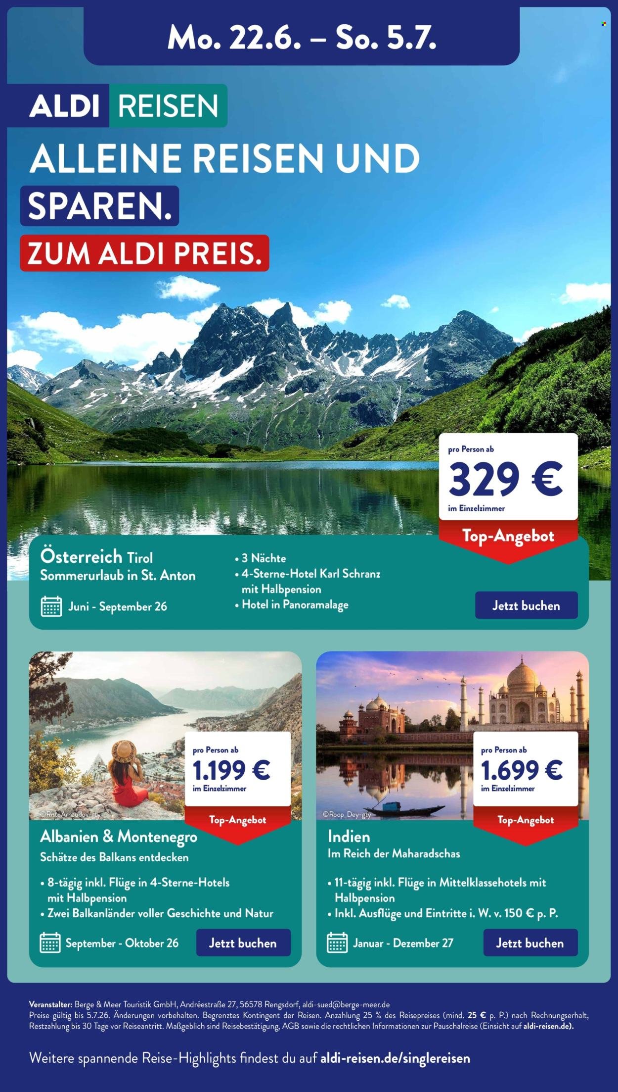 ALDI SÜD Prospekt - Ab Montag 29.06.2026