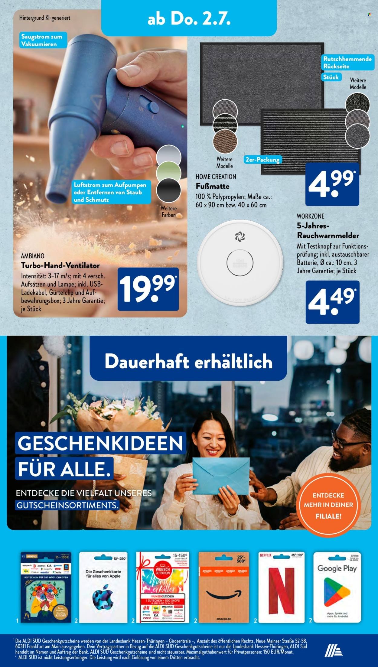 ALDI SÜD Prospekt - Ab Montag 29.06.2026