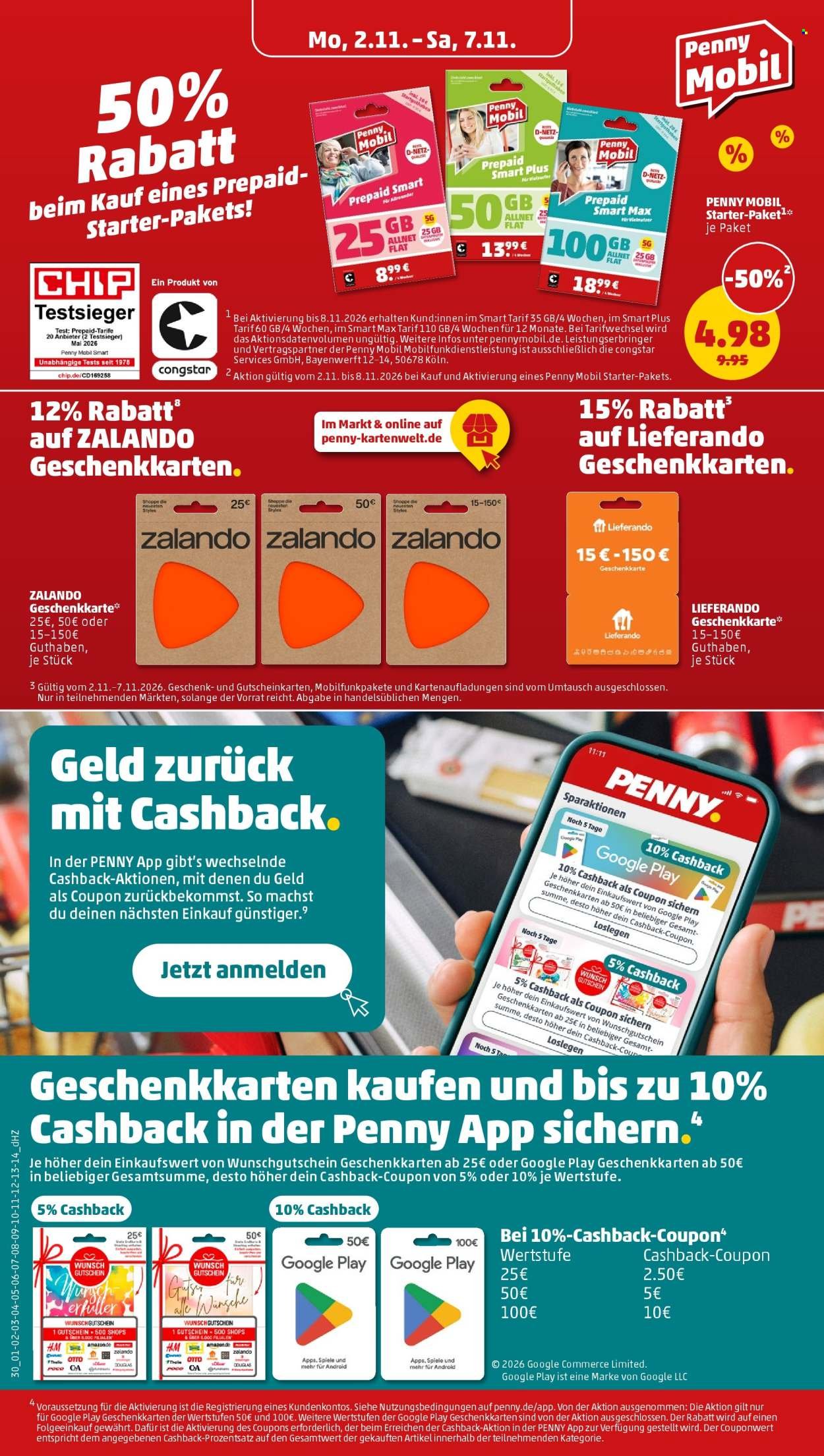 PENNY Prospekt - Ab Montag 2.11.2026