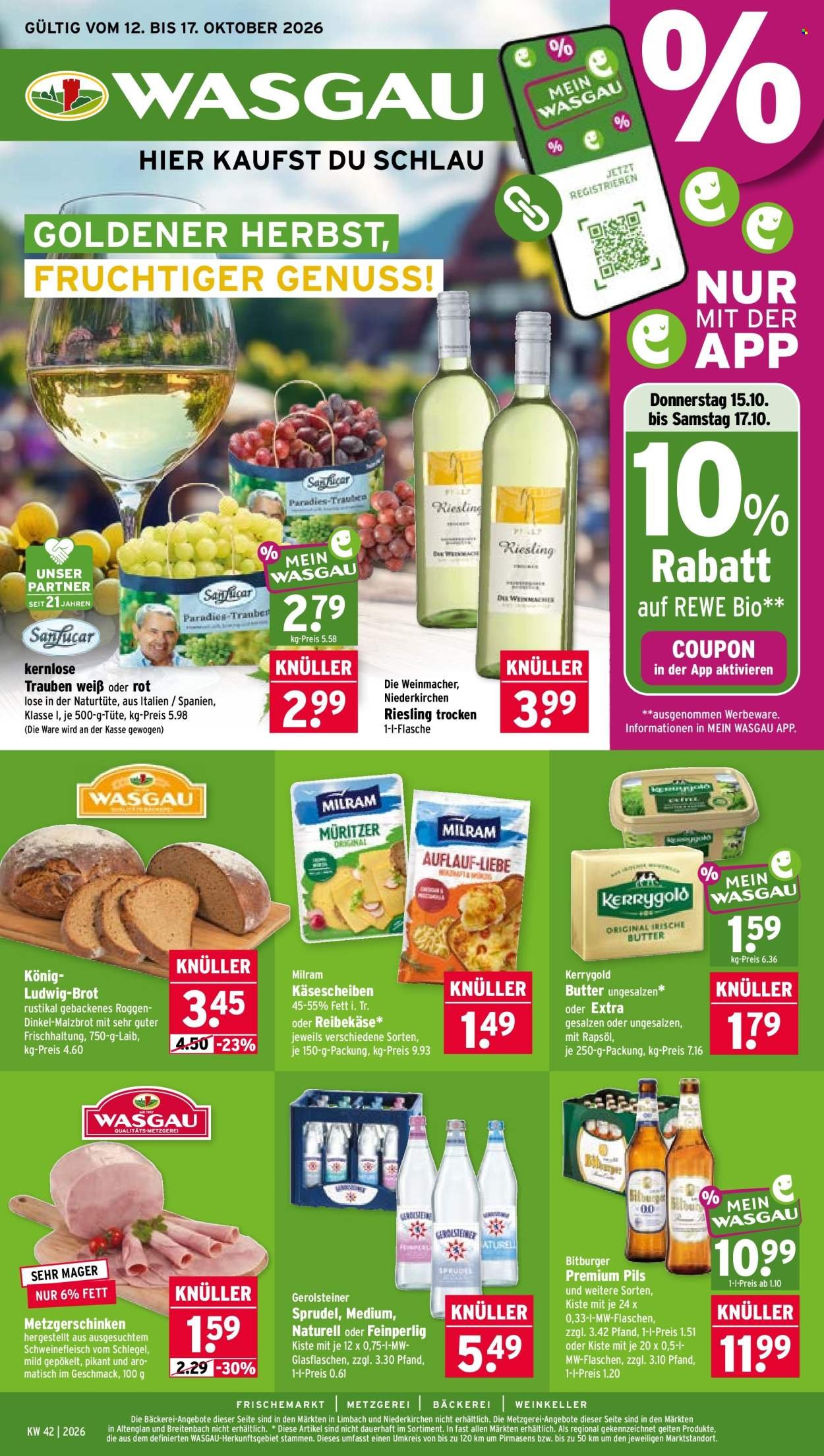 WASGAU Prospekt - Ab Montag 12.10.2026