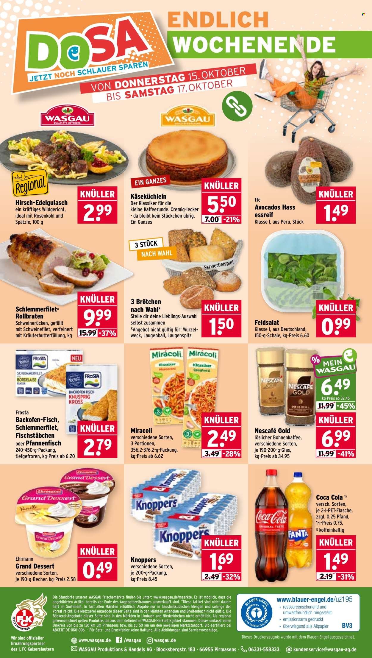 WASGAU Prospekt - Ab Montag 12.10.2026