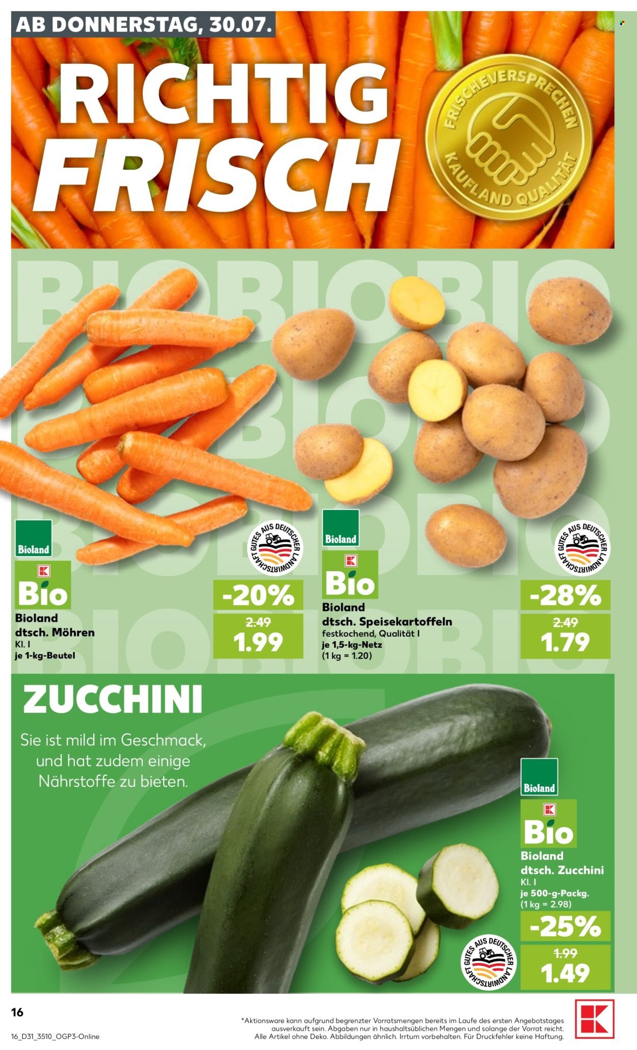 KAUFLAND Prospekt - Ab Donnerstag 30.07.2026