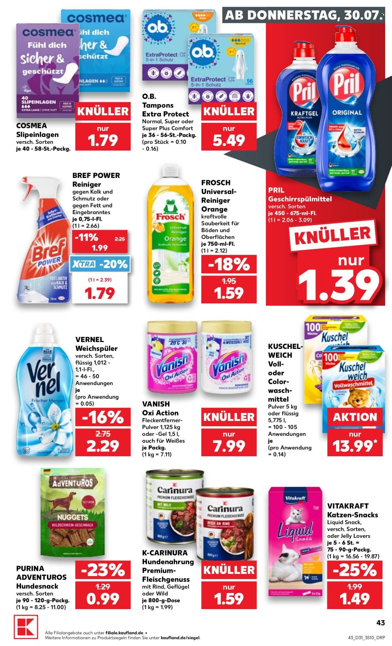 KAUFLAND Prospekt - Ab Donnerstag 30.07.2026