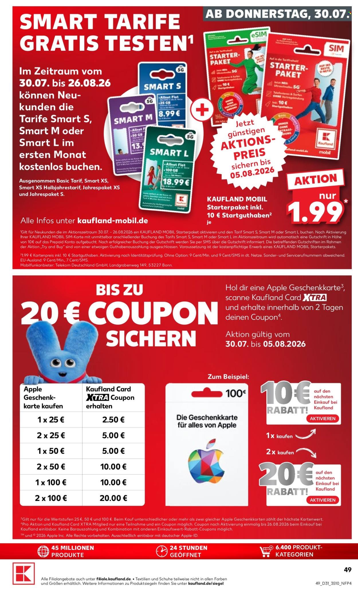 KAUFLAND Prospekt - Ab Donnerstag 30.07.2026