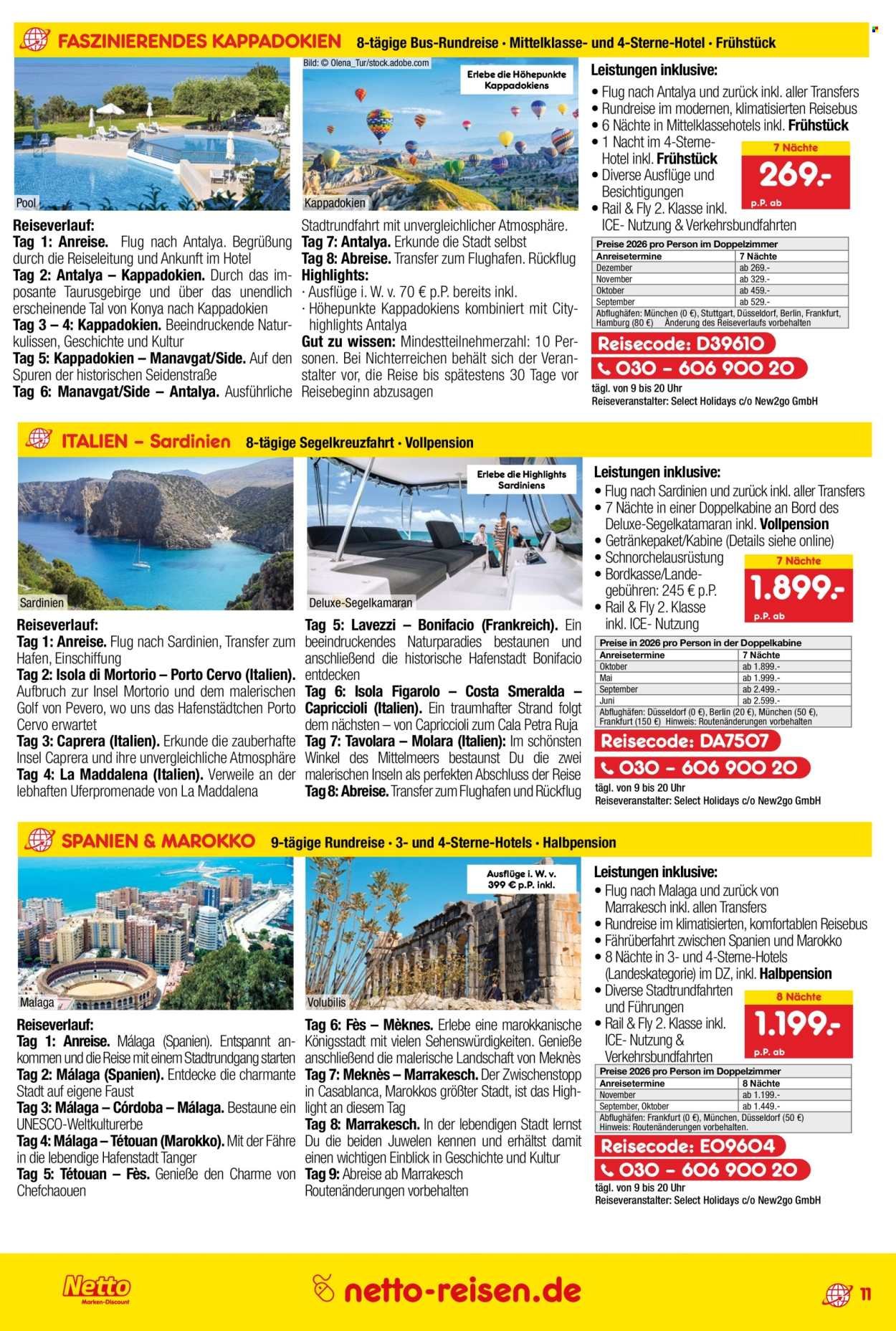 NETTO MARKEN-DISCOUNT Prospekt - Reise-Angebote (2026-04-30 - 2026-05-31)