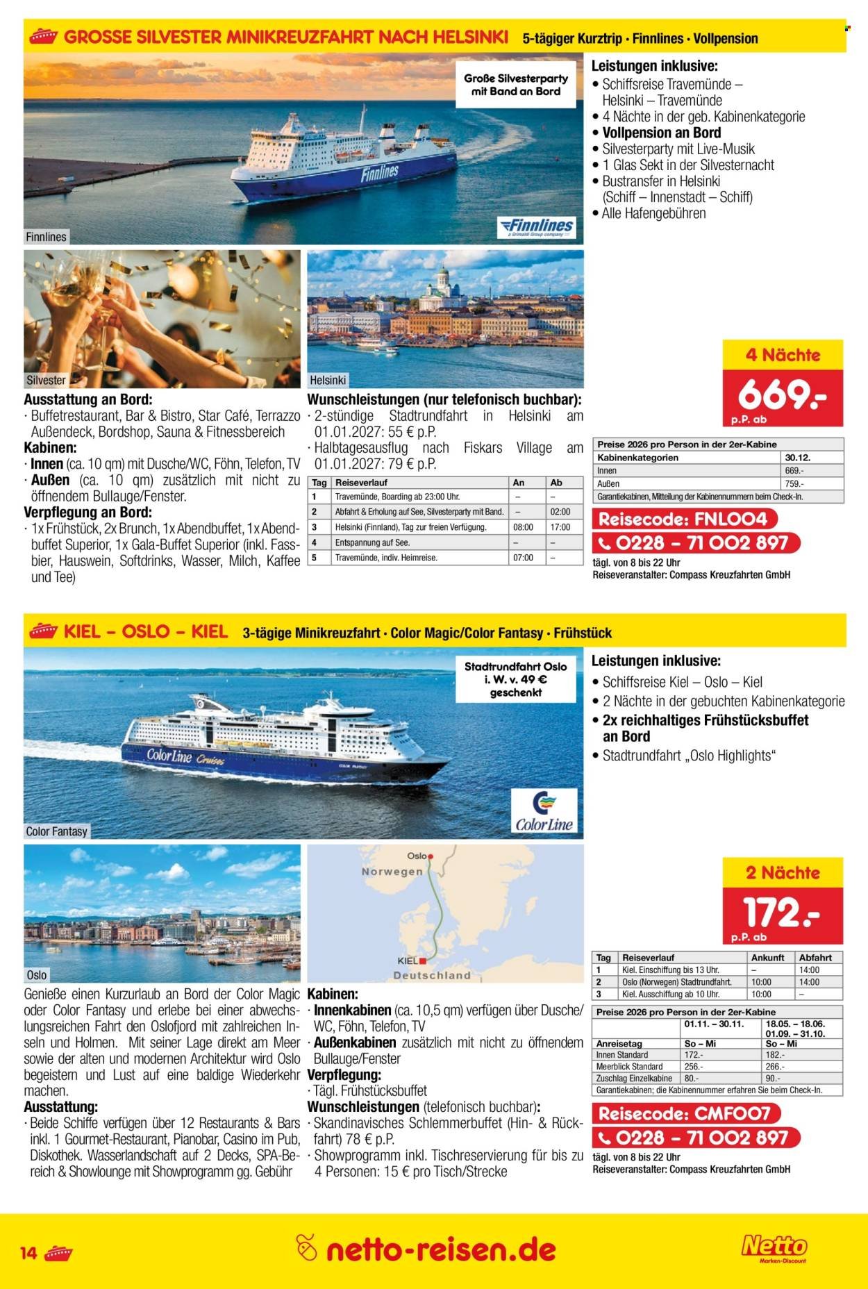 NETTO MARKEN-DISCOUNT Prospekt - Reise-Angebote (2026-04-30 - 2026-05-31)