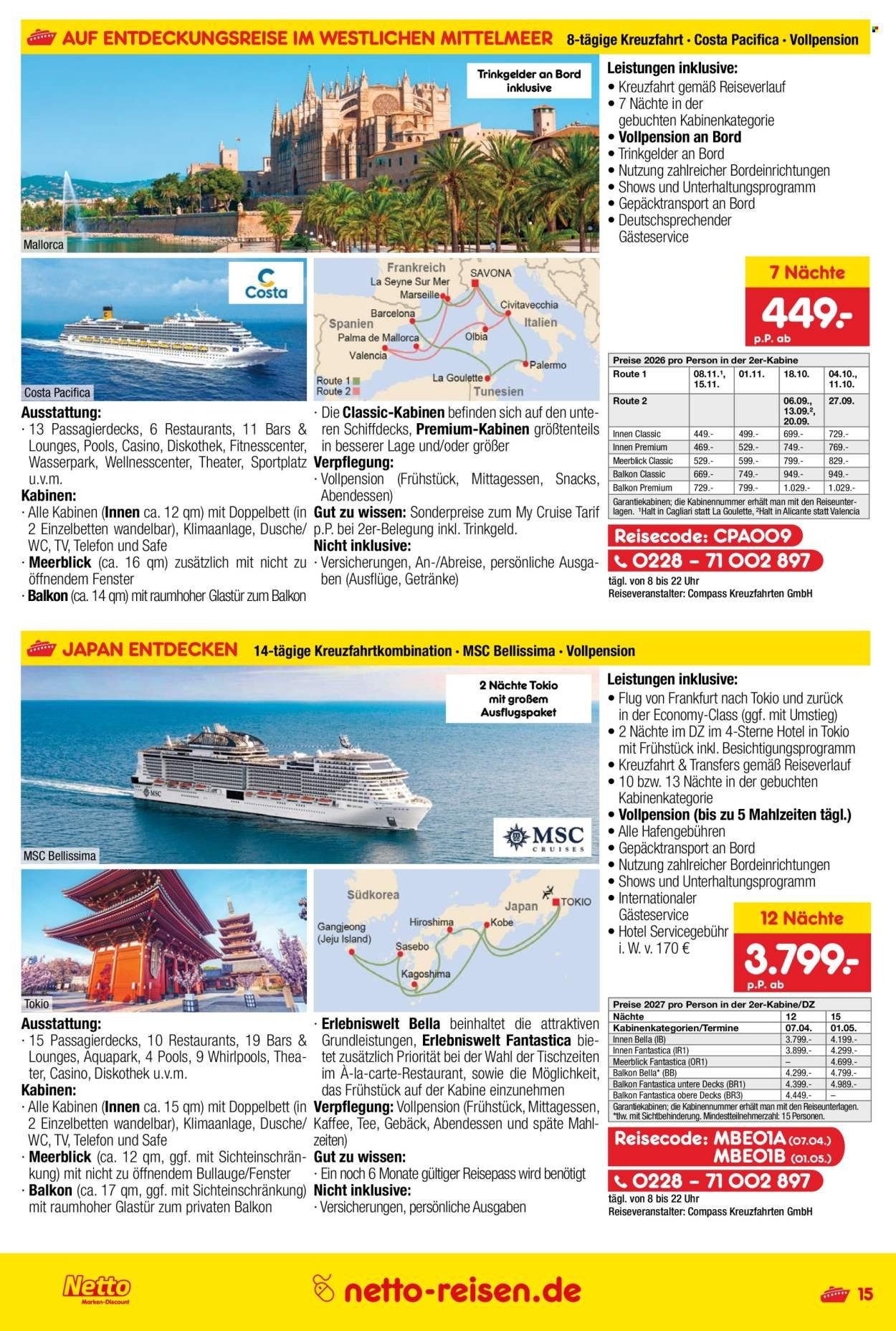 NETTO MARKEN-DISCOUNT Prospekt - Reise-Angebote (2026-04-30 - 2026-05-31)