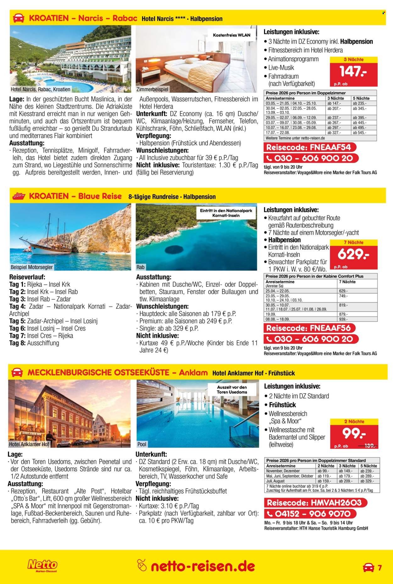 NETTO MARKEN-DISCOUNT Prospekt - Reise-Angebote (2026-04-30 - 2026-05-31)
