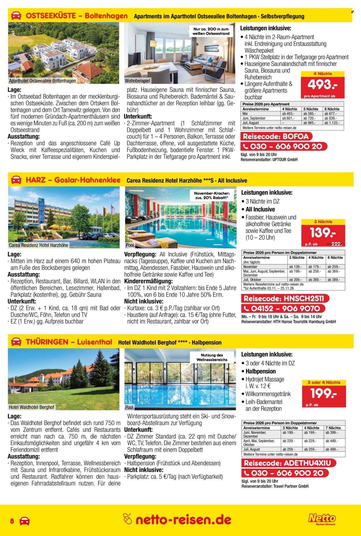 NETTO MARKEN-DISCOUNT Prospekt - Reise-Angebote (2026-04-30 - 2026-05-31)