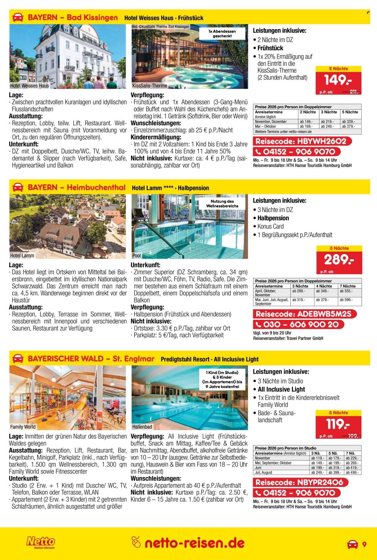 NETTO MARKEN-DISCOUNT Prospekt - Reise-Angebote (2026-04-30 - 2026-05-31)