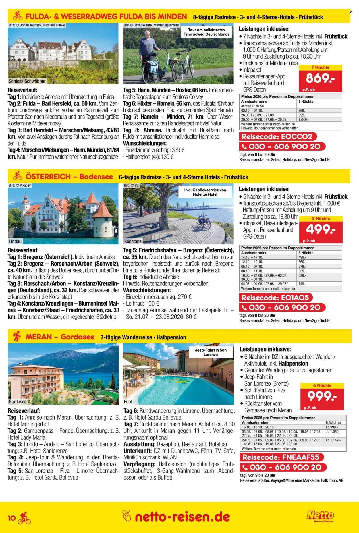 NETTO MARKEN-DISCOUNT Prospekt - Reise-Angebote (2026-04-30 - 2026-05-31)