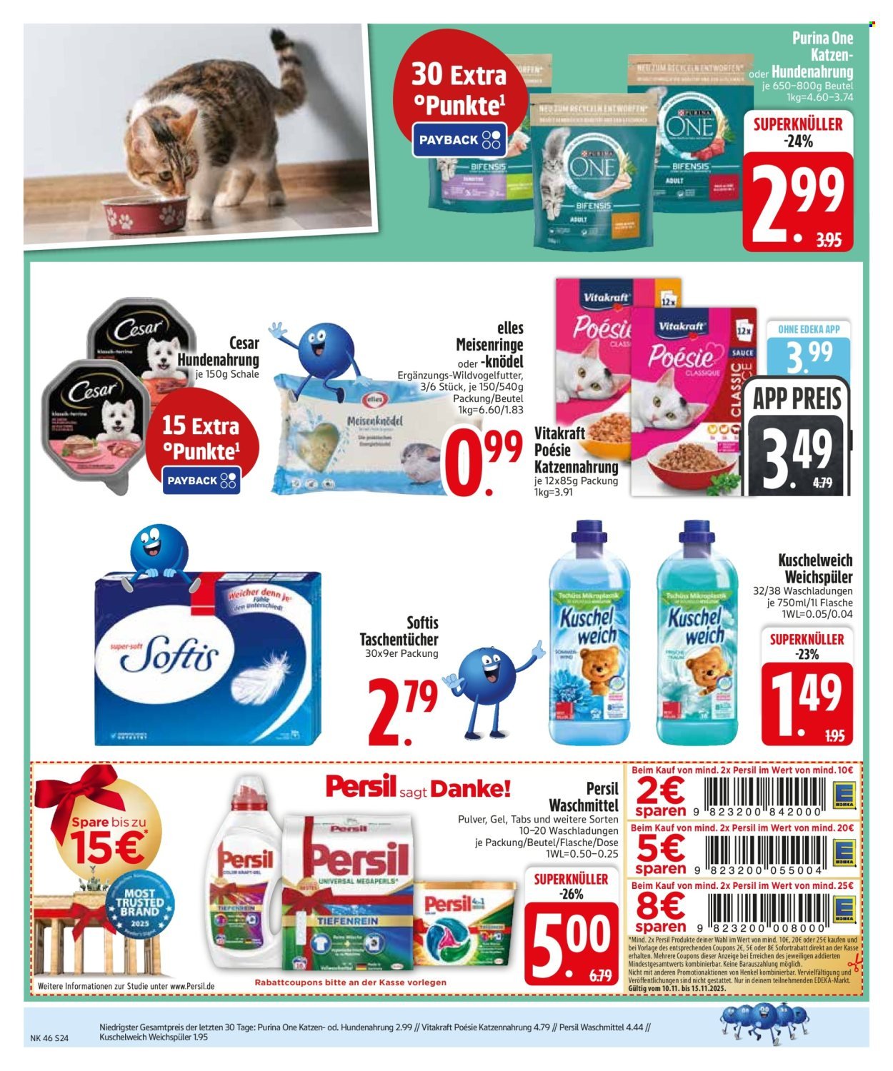 EDEKA Prospekt - Ab Montag 10.11.2025