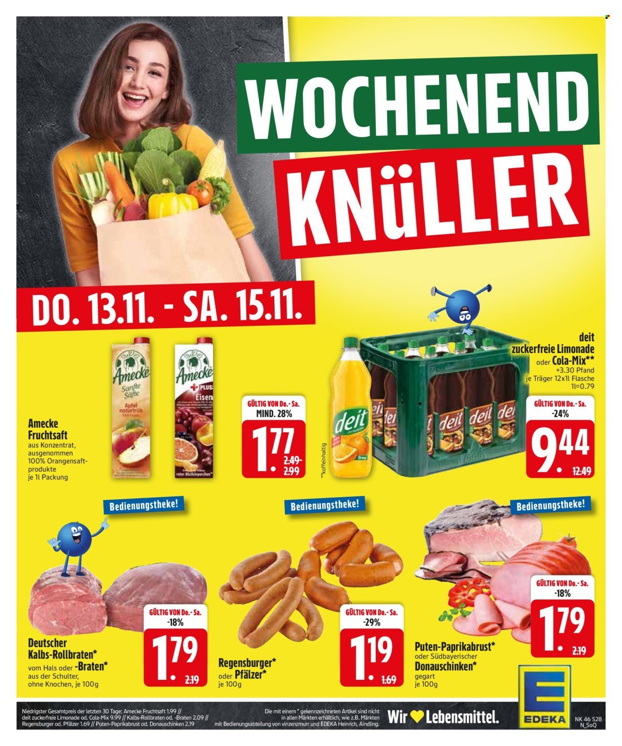 EDEKA Prospekt - Ab Montag 10.11.2025