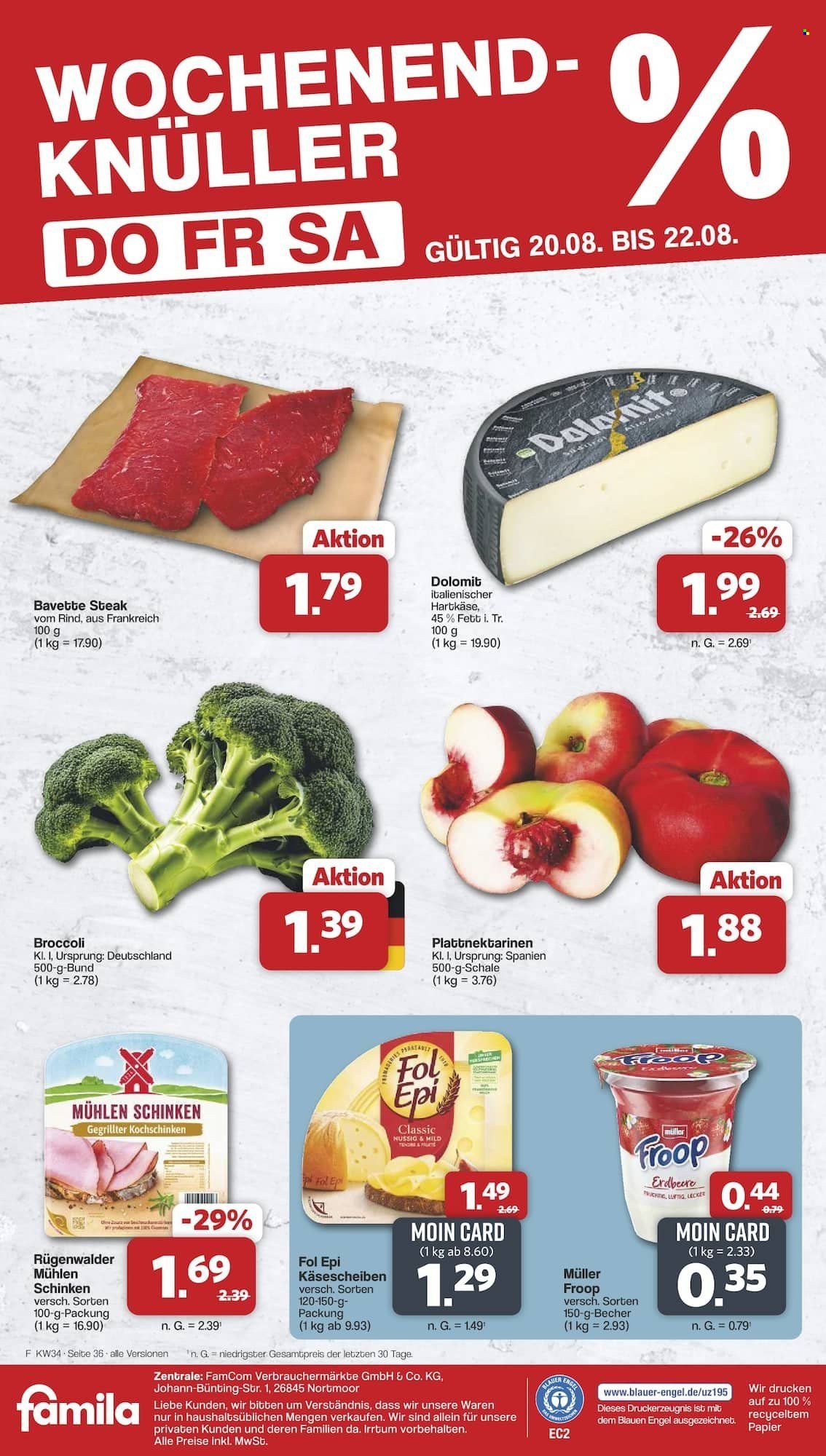 FAMILA Prospekt - Ab Montag 17.08.2026