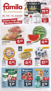 FAMILA Prospekt - Ab Montag 17.08.2026