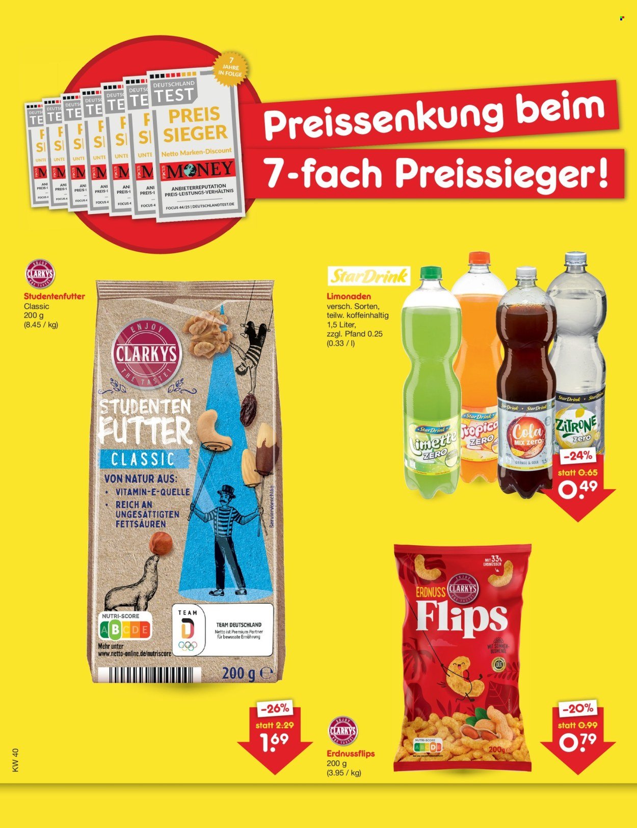 NETTO MARKEN-DISCOUNT Angebote - Preissenkung auf Dauer