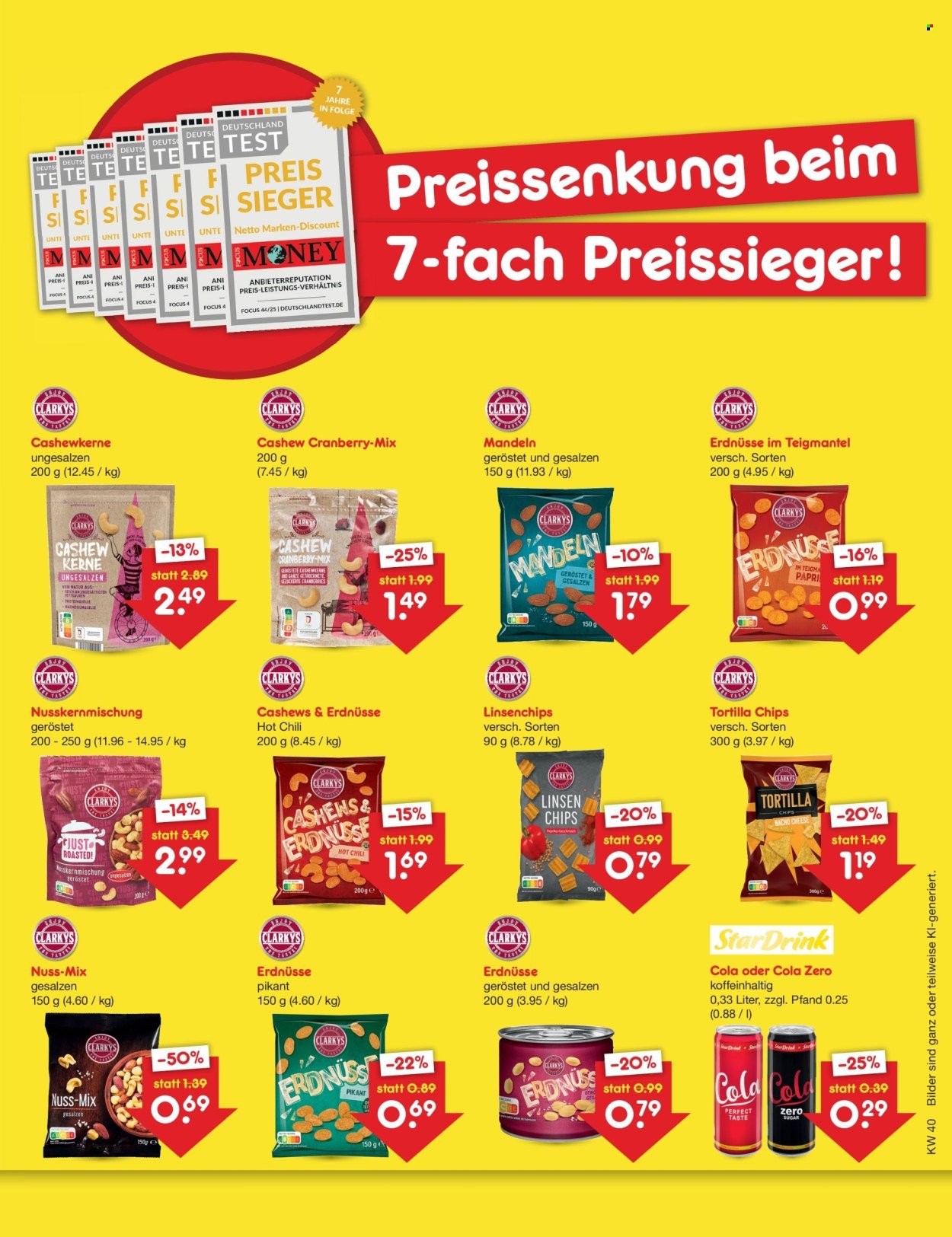NETTO MARKEN-DISCOUNT Angebote - Preissenkung auf Dauer